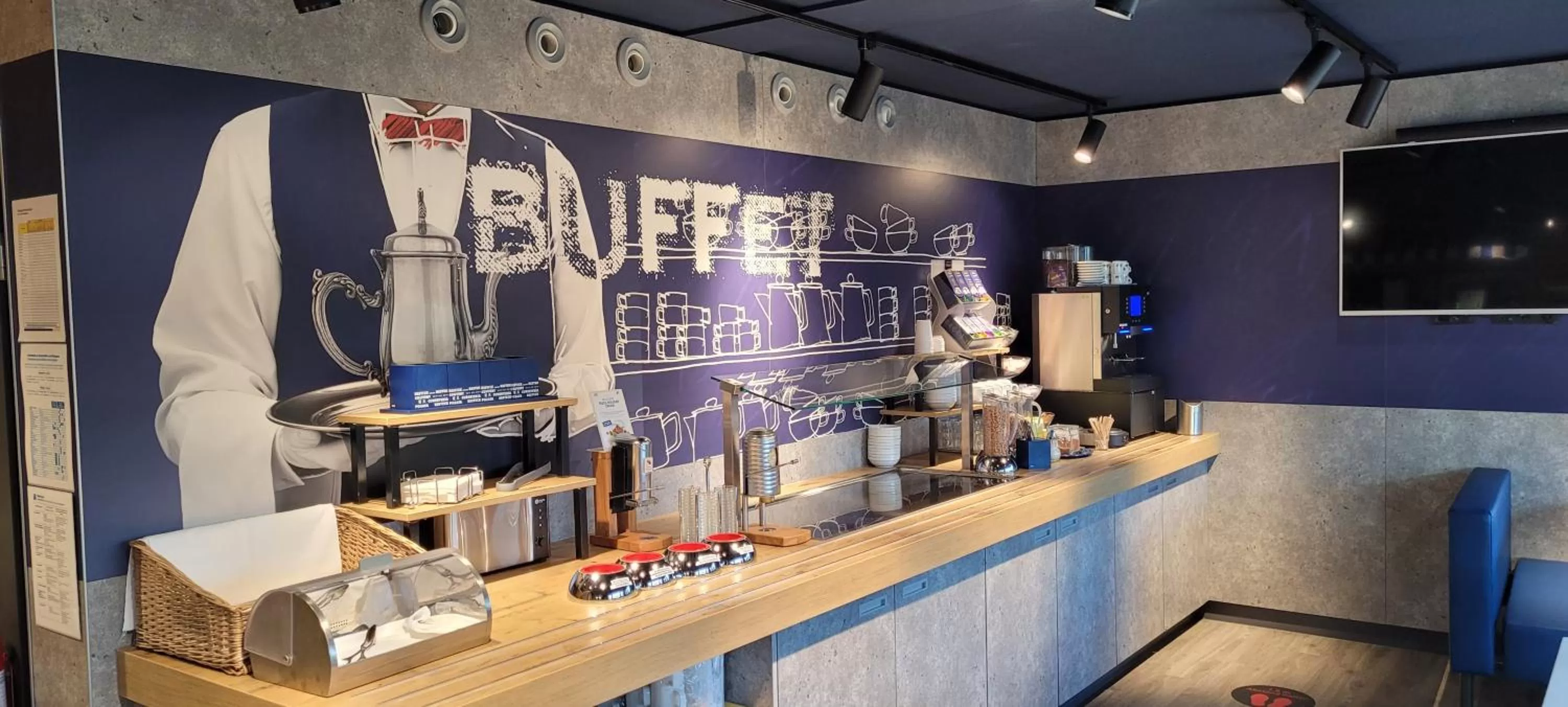 Breakfast in Ibis budget Hamburg Quickborn