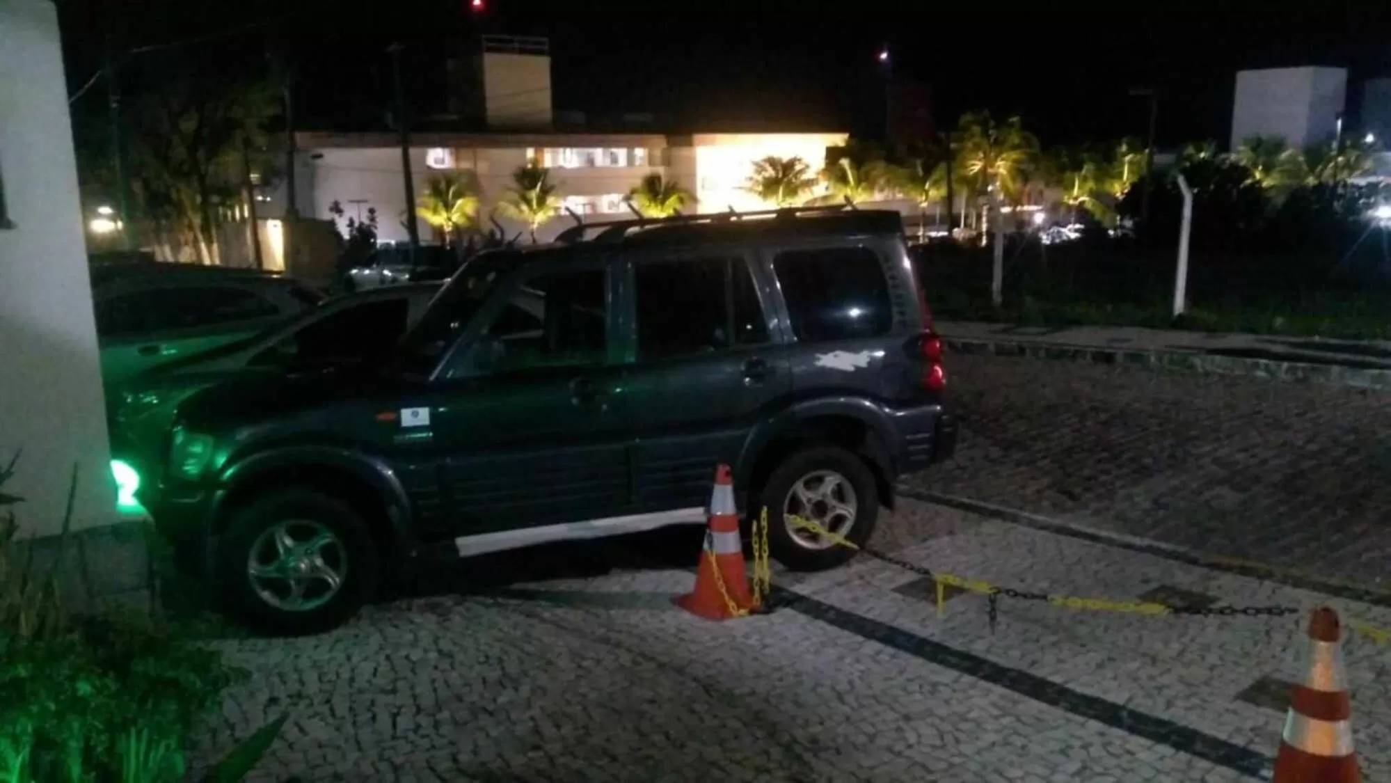 Parking in Hotel Enseada de Ponta Negra