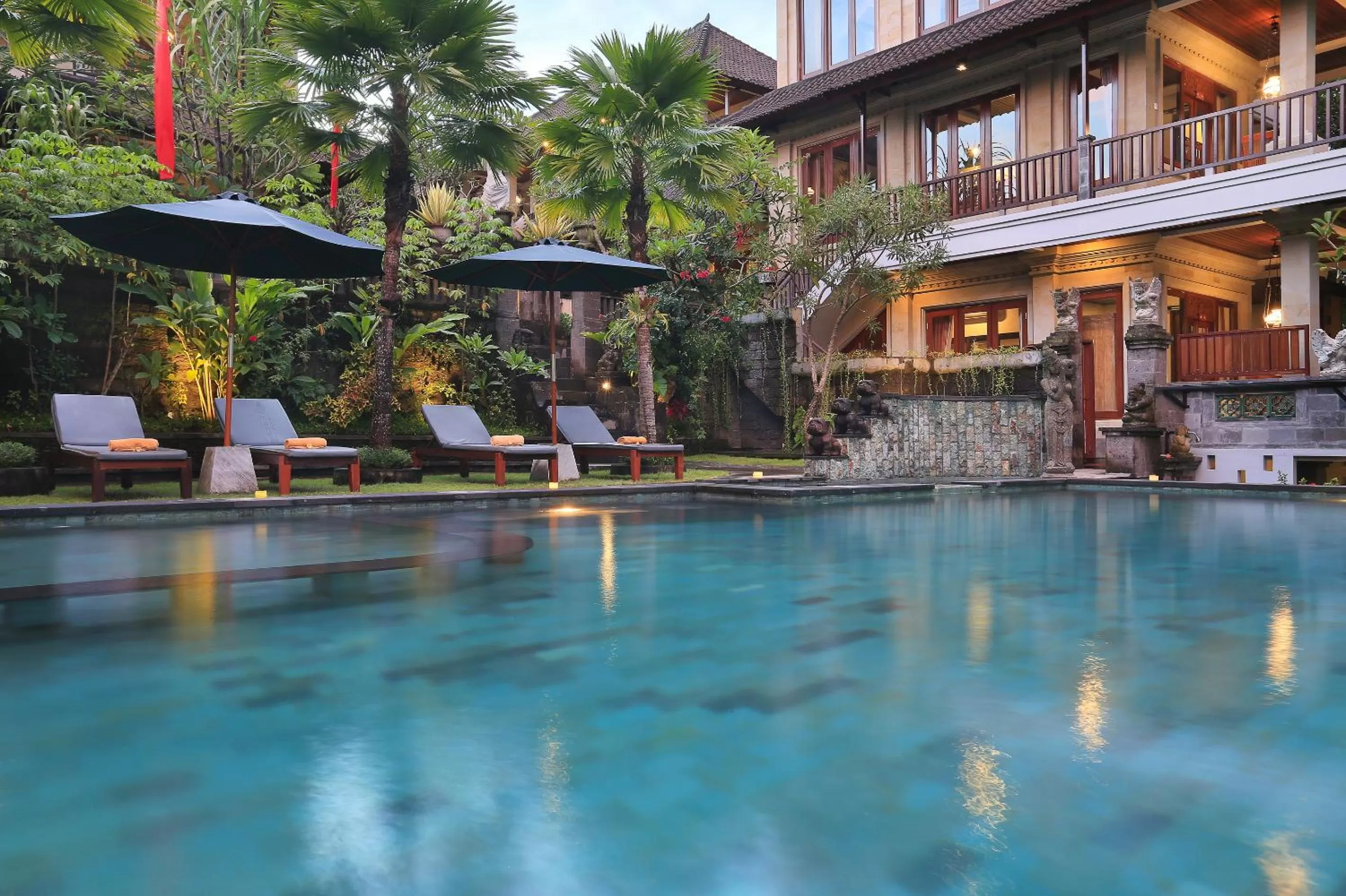 Swimming pool in Ketut's Place Cottage Ubud