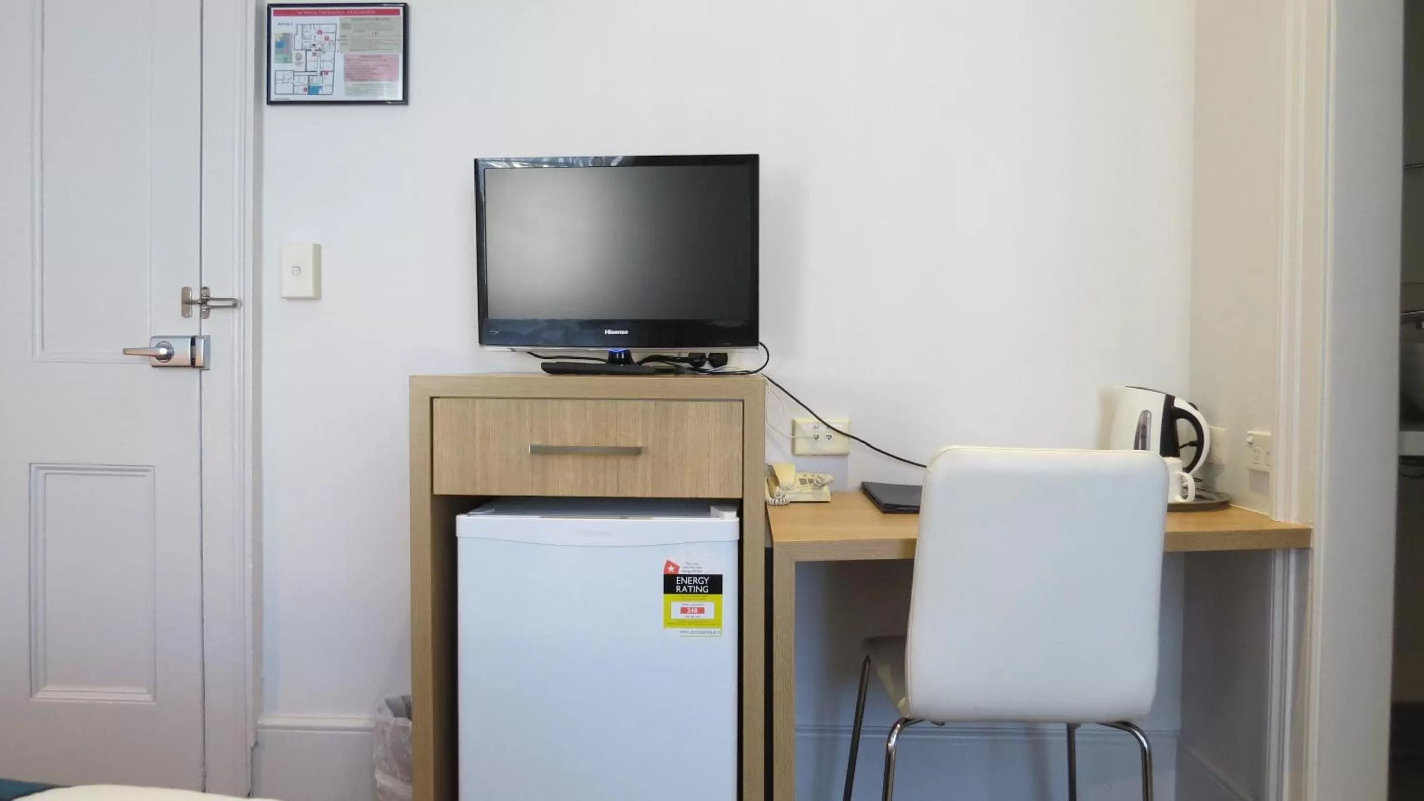 Seating area in Customs House Hotel