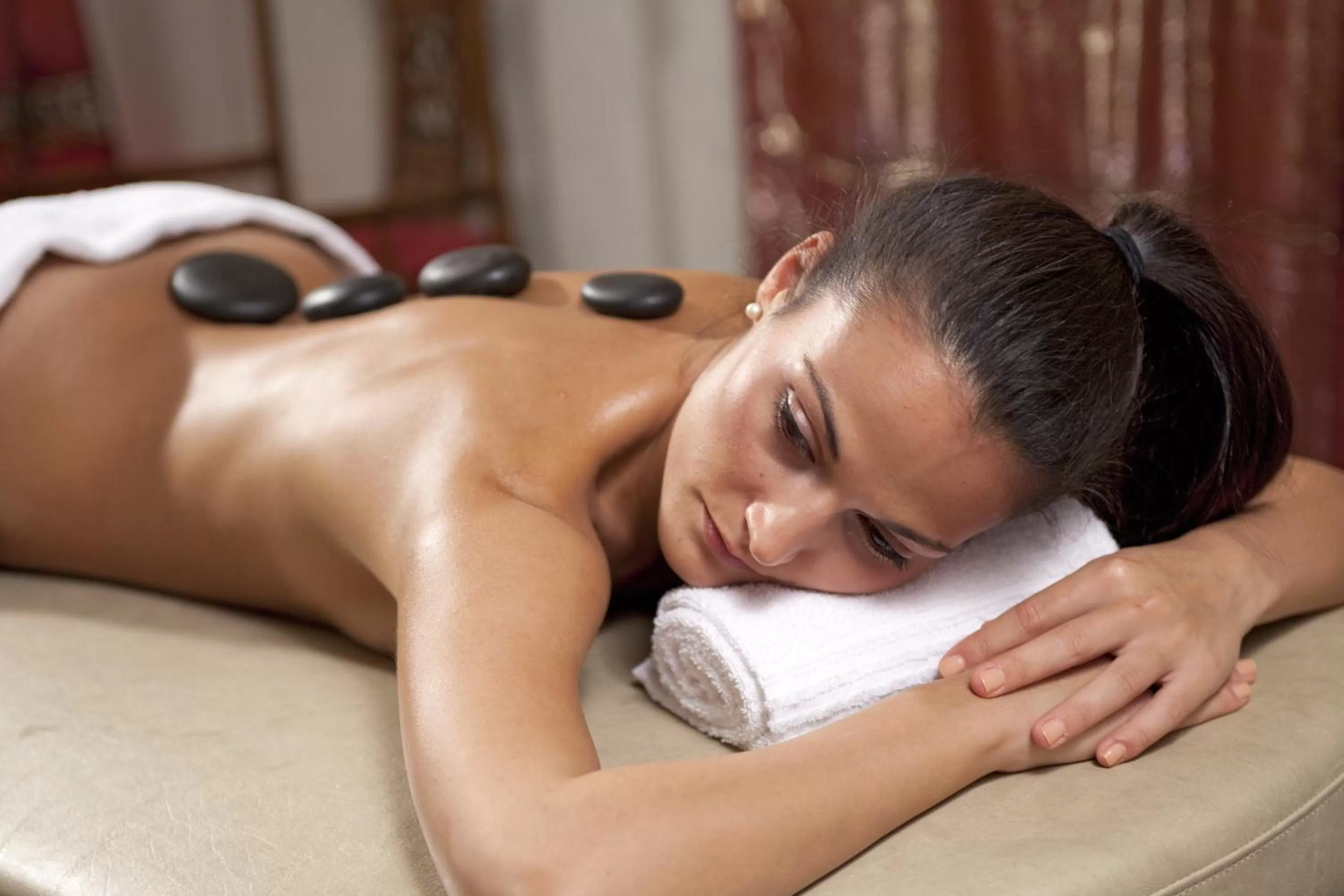 Hot Spring Bath in Hotel Terme Helvetia