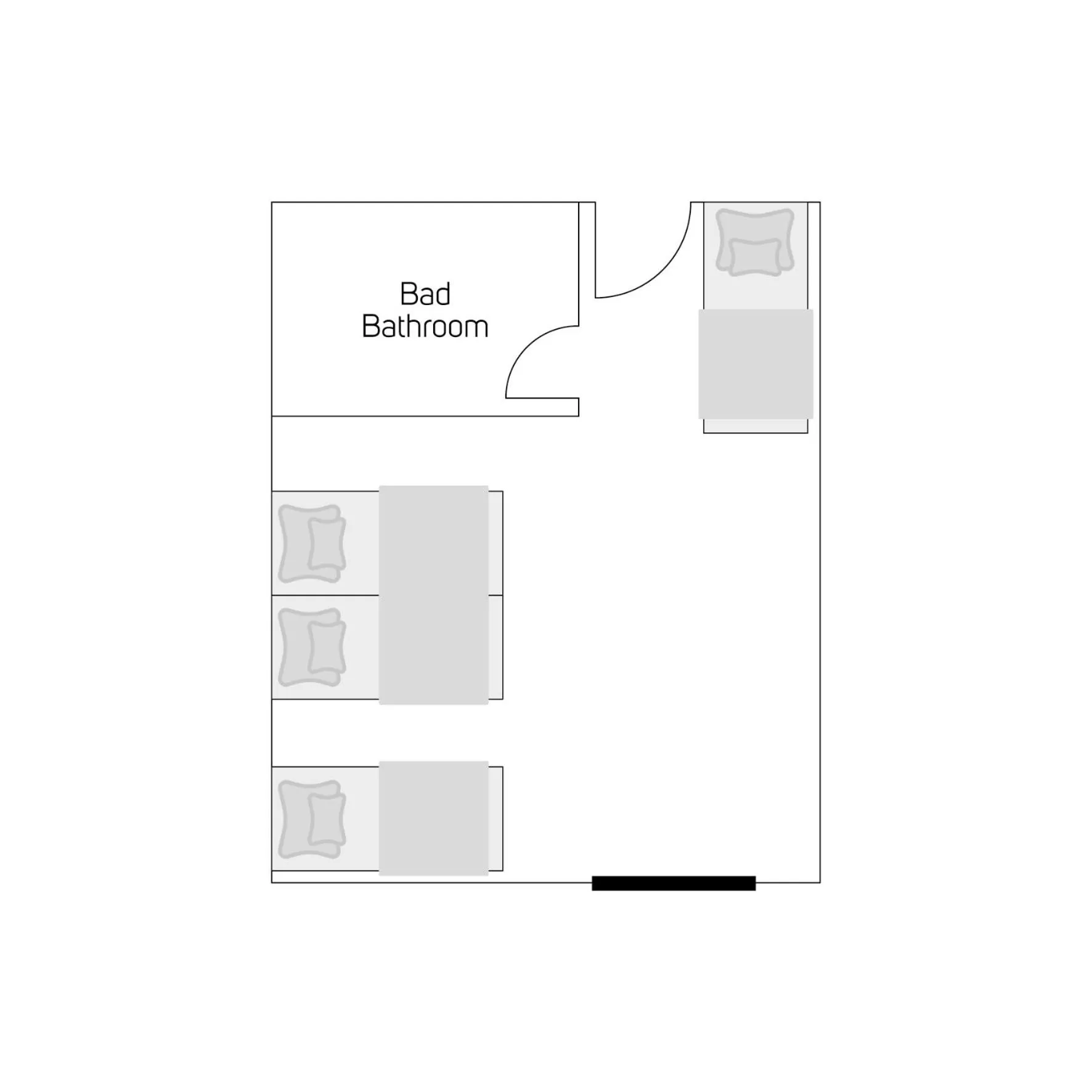 Floor plan in Brunnenhof City Center