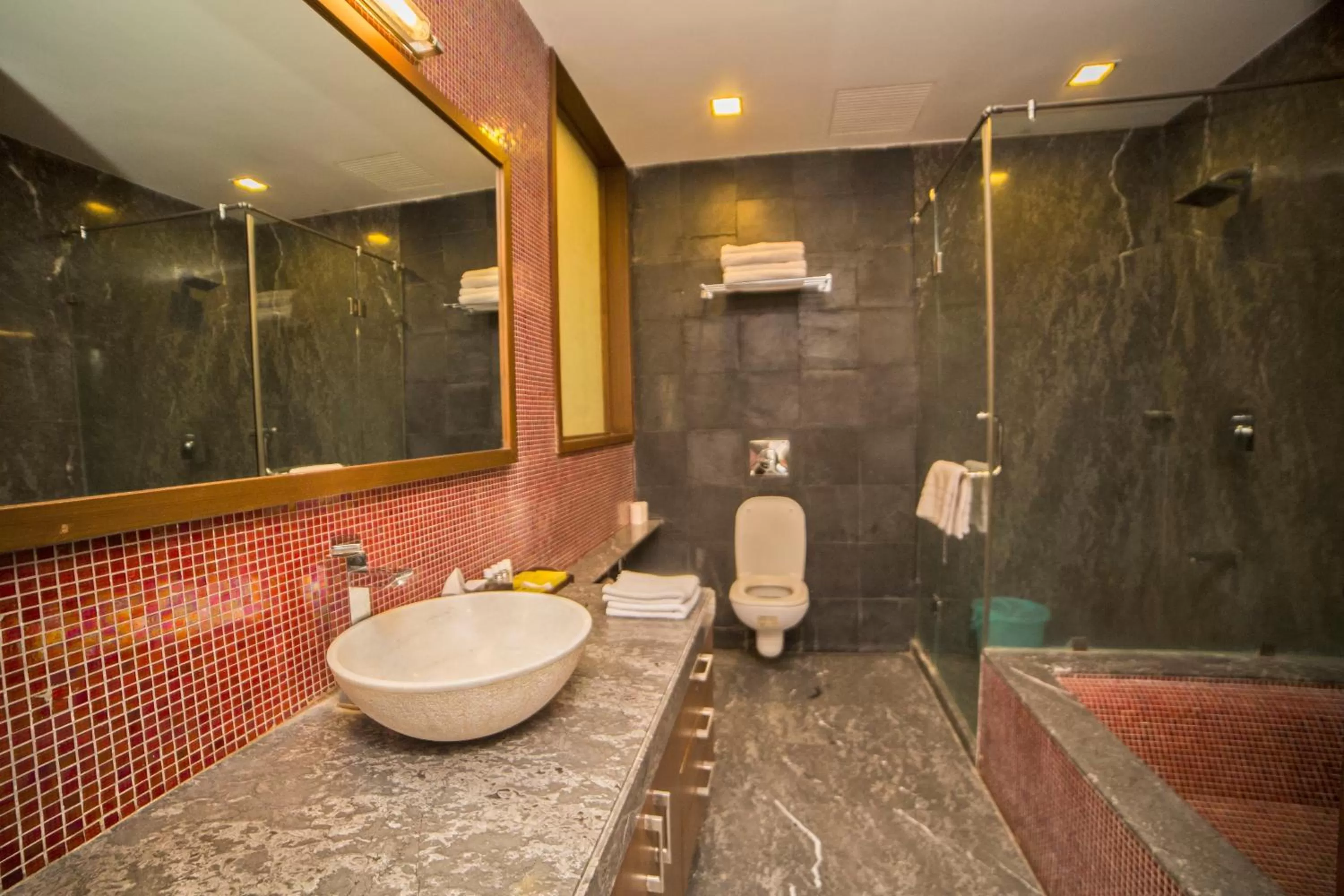Bathroom in Jaisamand Island Resort