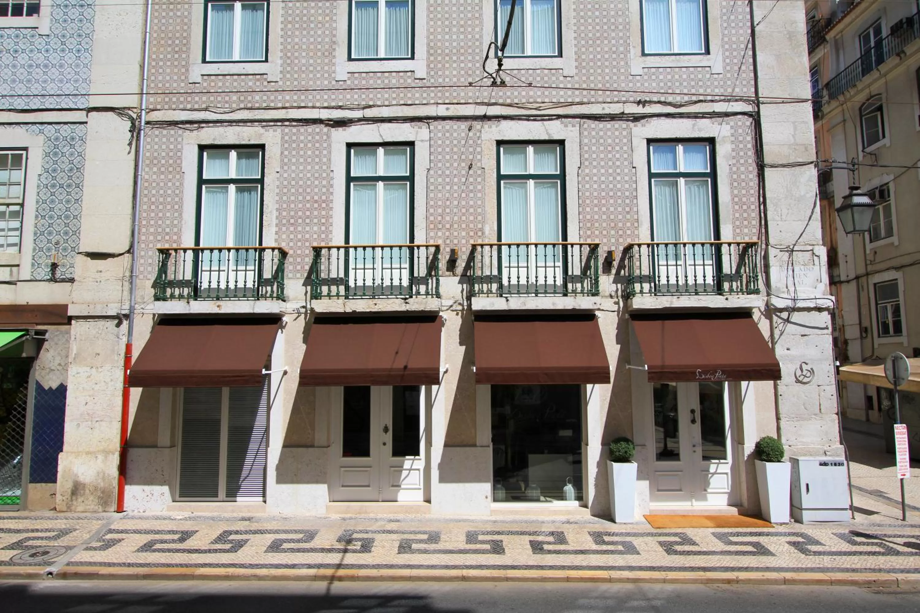 Facade/entrance in Lisboa Prata Boutique Hotel