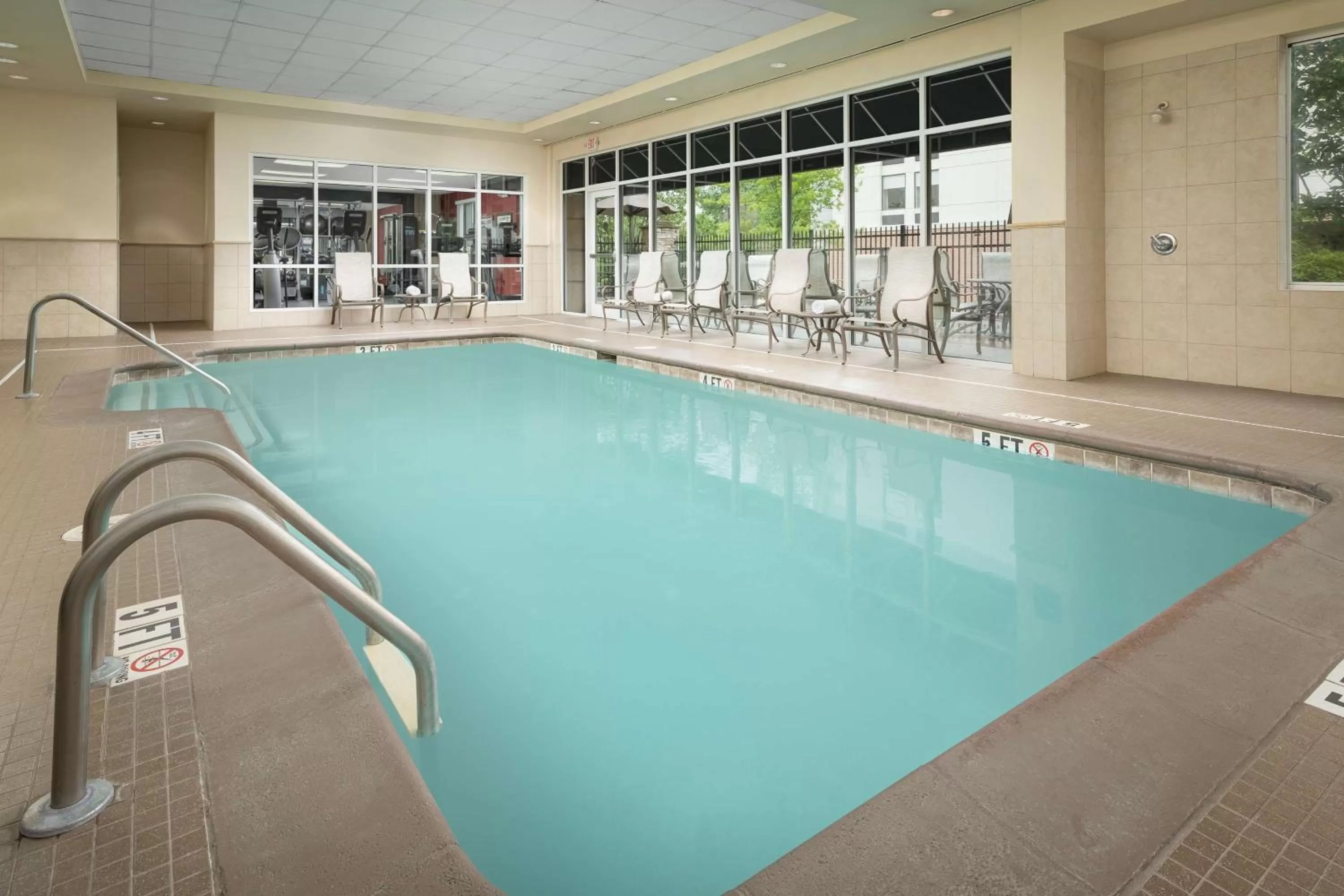 Pool view in Hilton Garden Inn Chattanooga/Hamilton Place