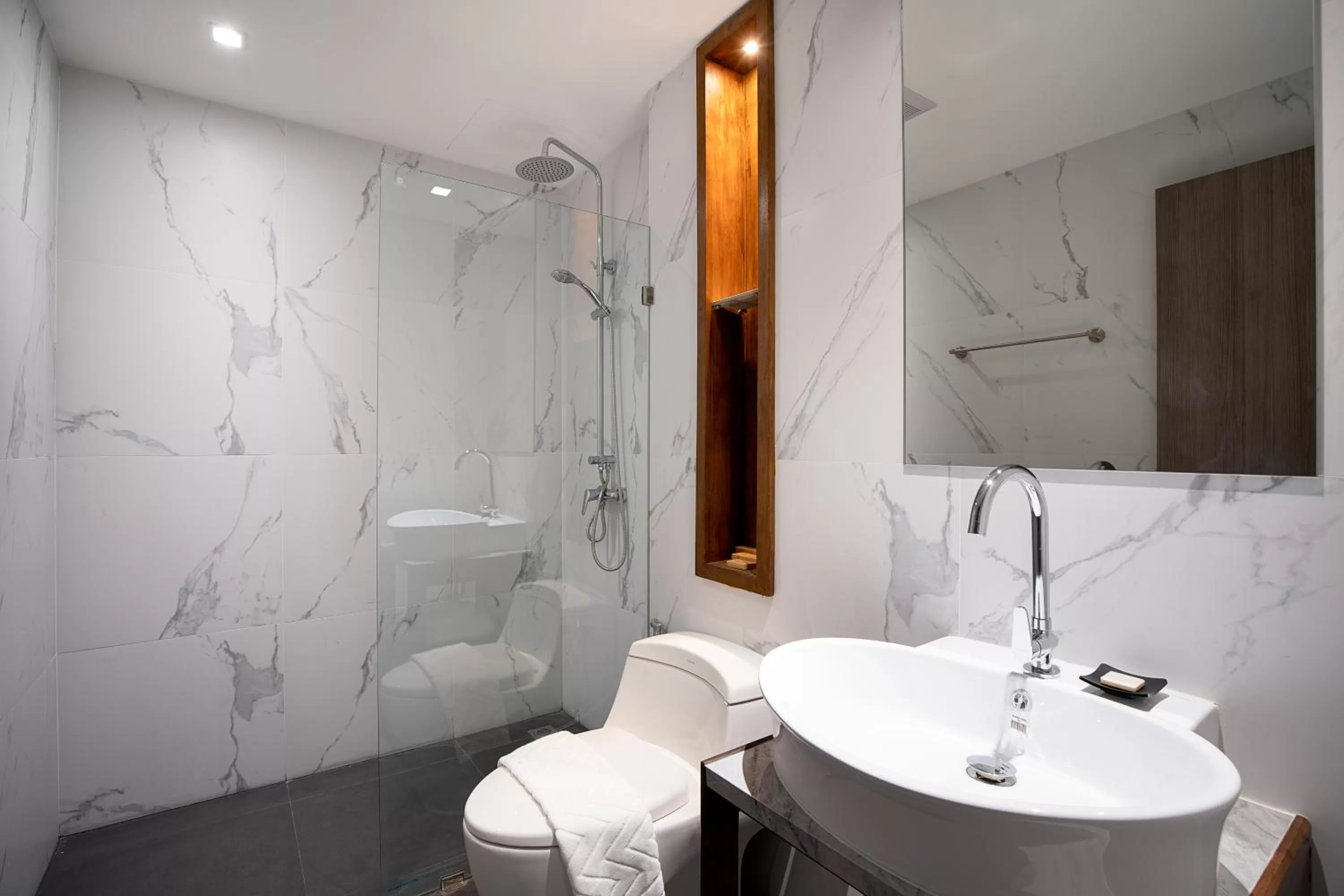 Bathroom in ORION Hotel & Residence Bangna