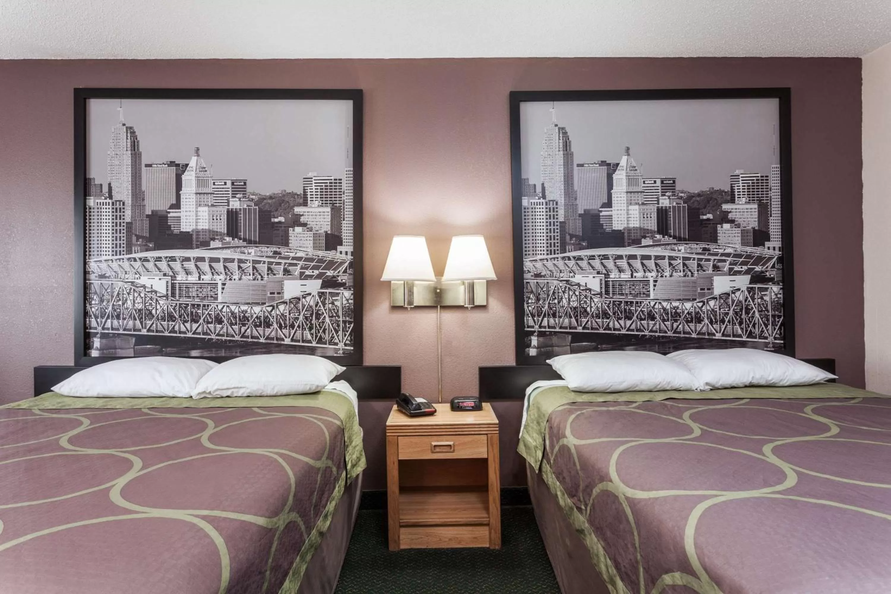 Bed in Super 8 by Wyndham Carrollton