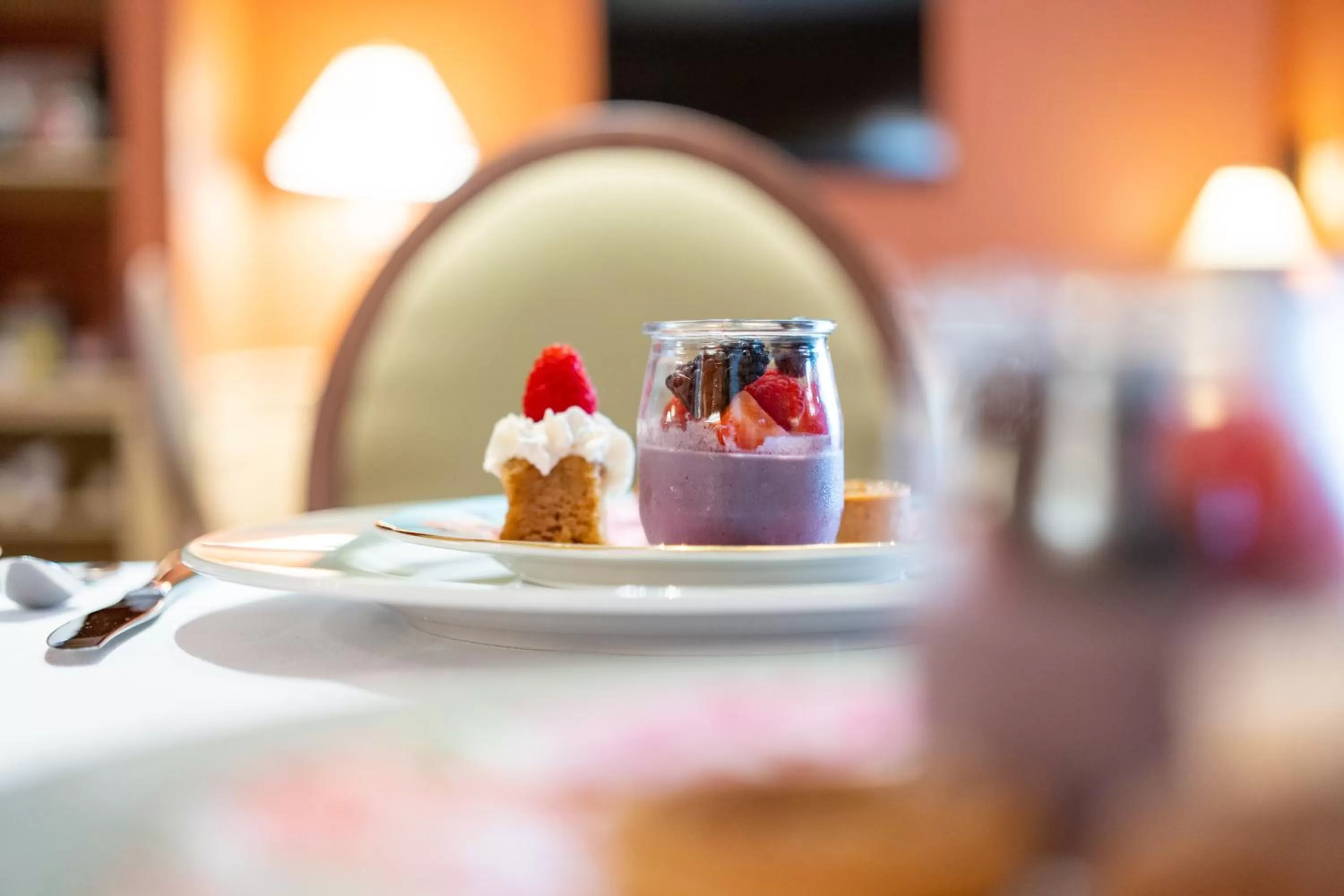 Food and drinks in Hotel Granduca Houston