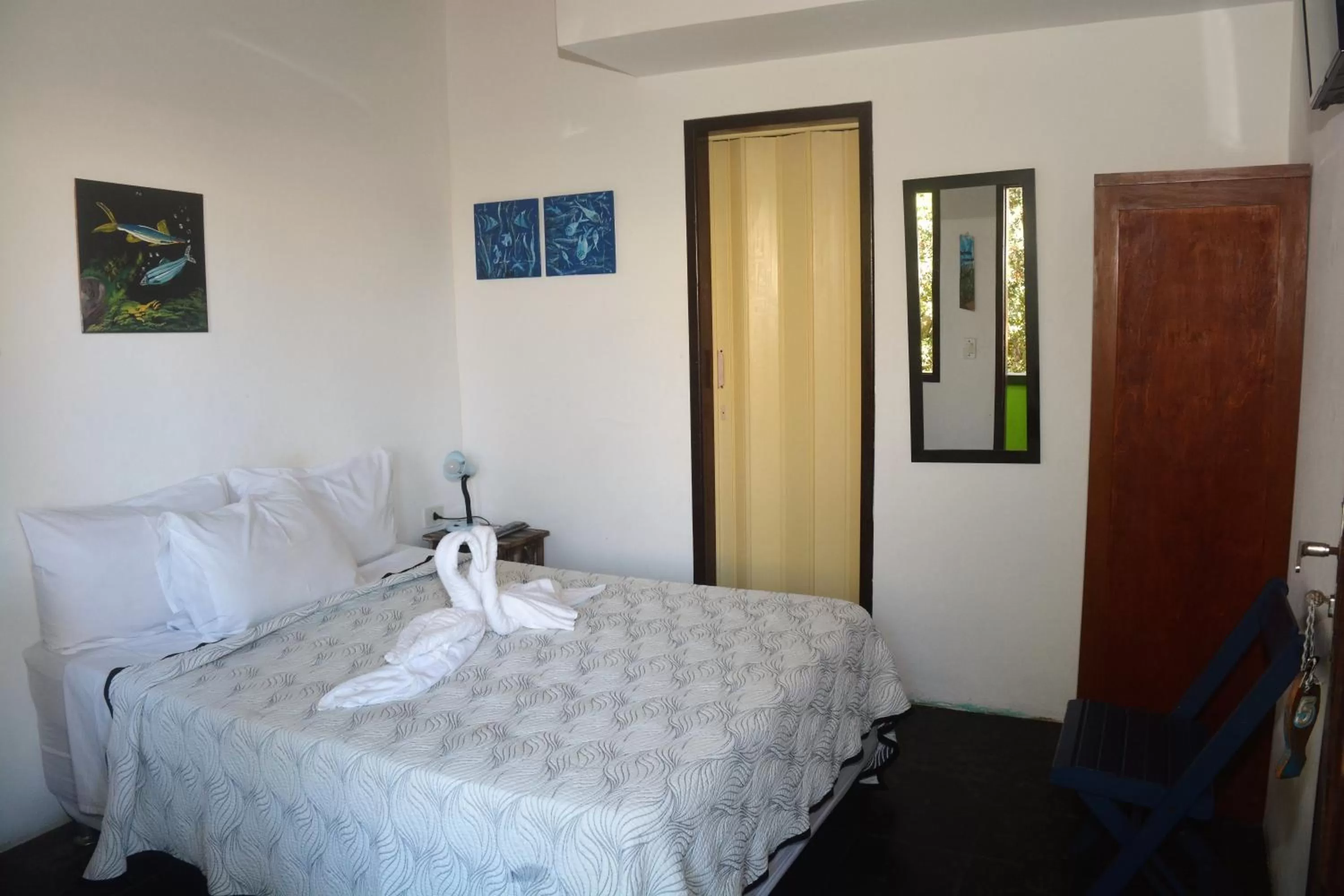 Bed in Pousada Mare Blue