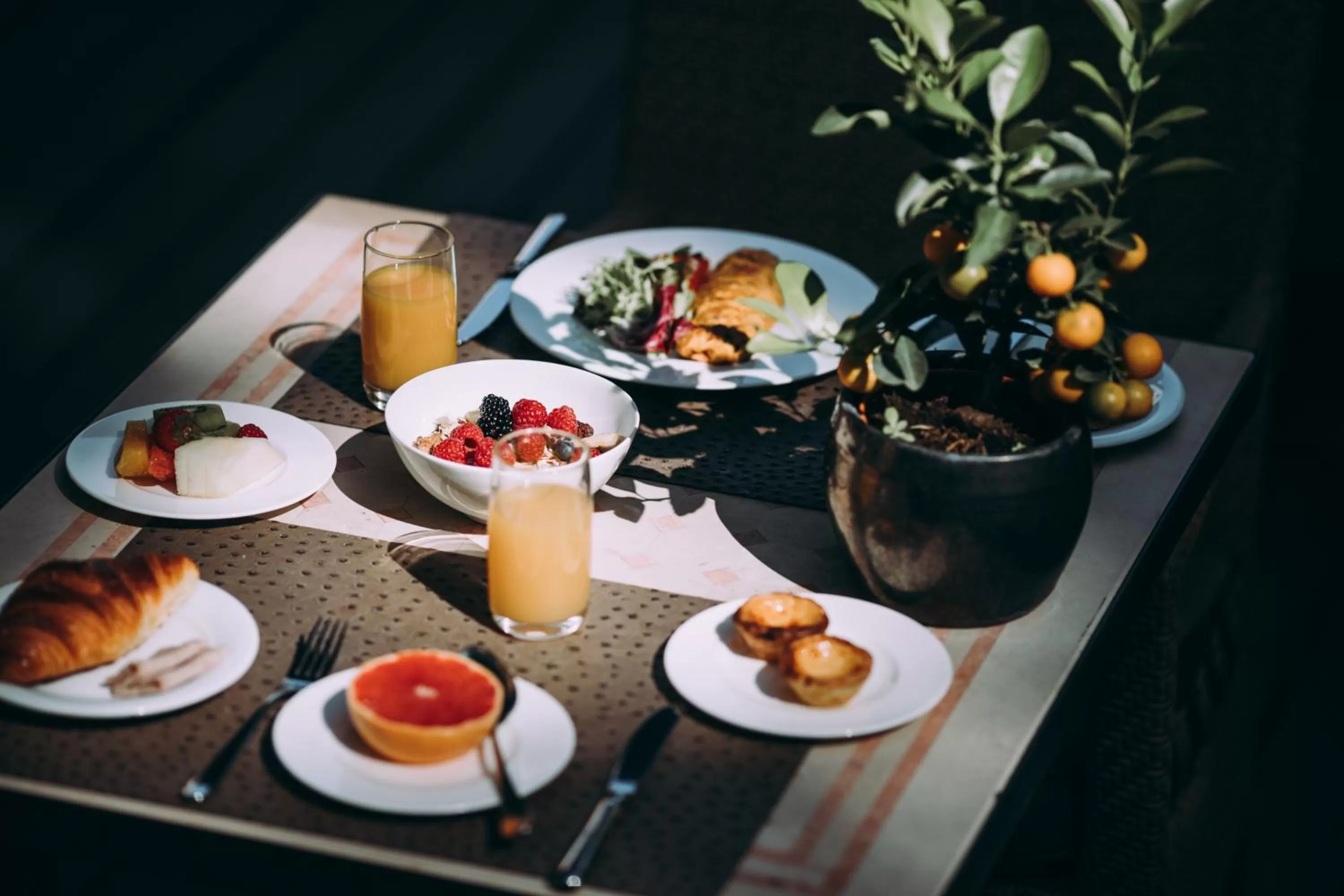 Patio in Corinthia Lisbon