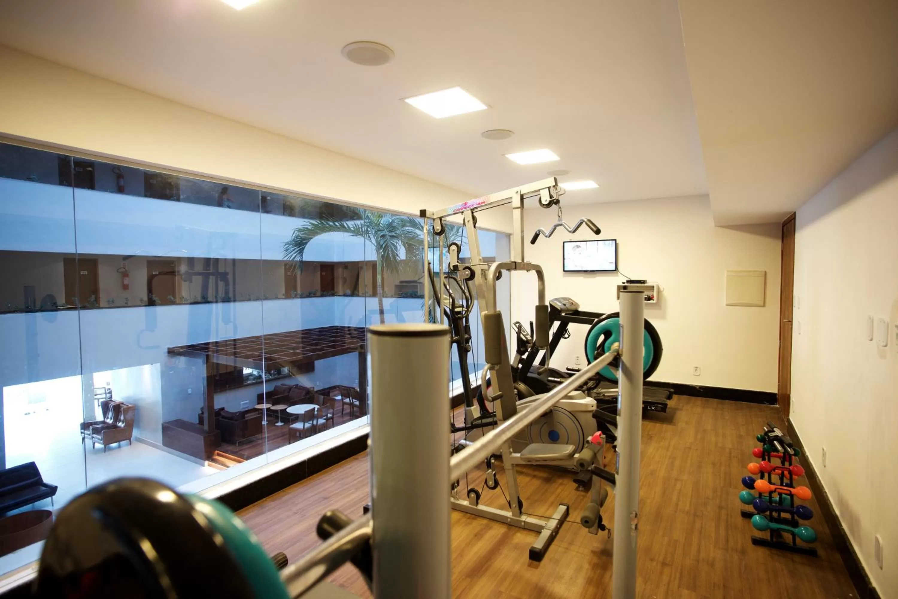 Fitness centre/facilities in Marano Hotel