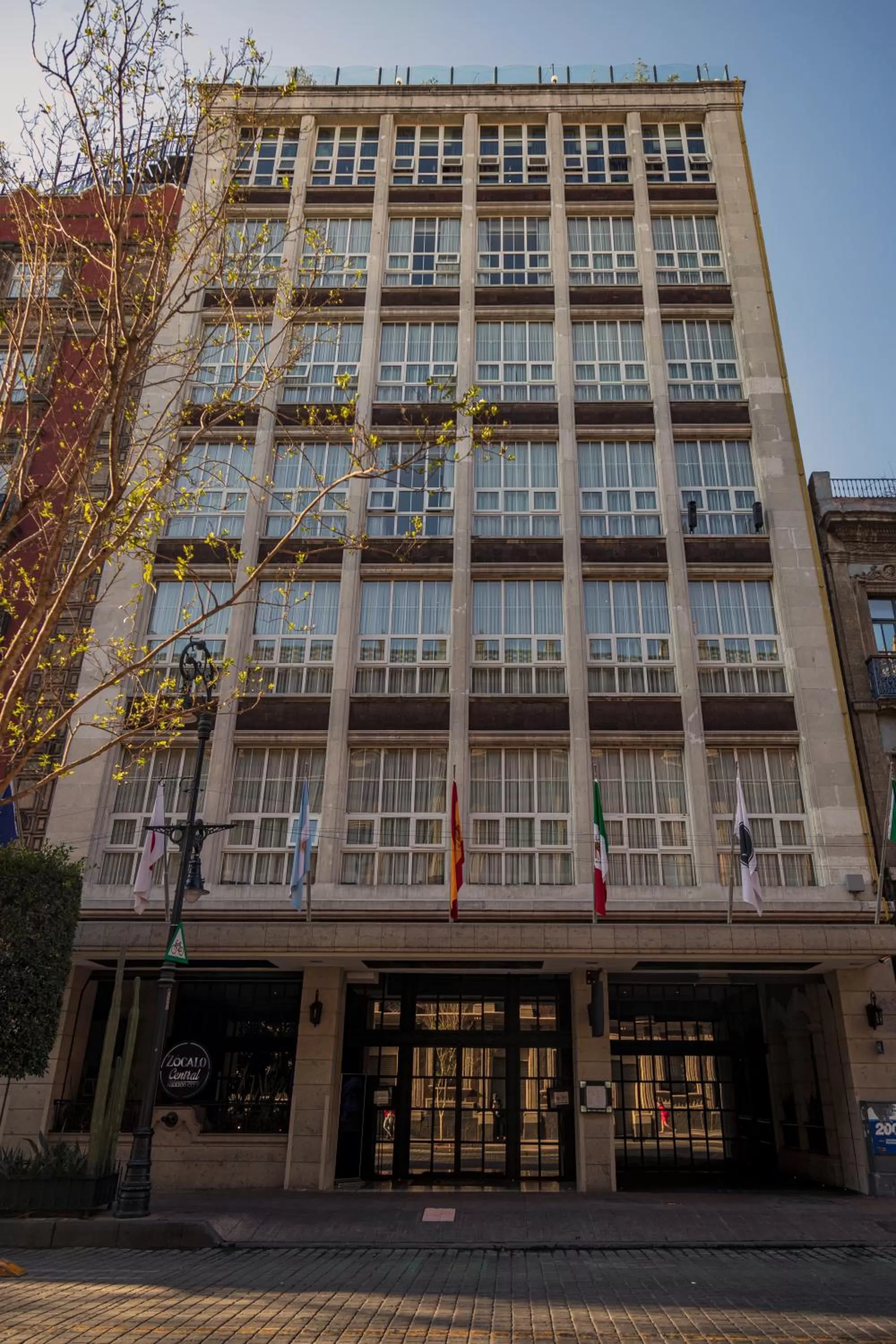 Facade/entrance in Zocalo Central & Rooftop Mexico City