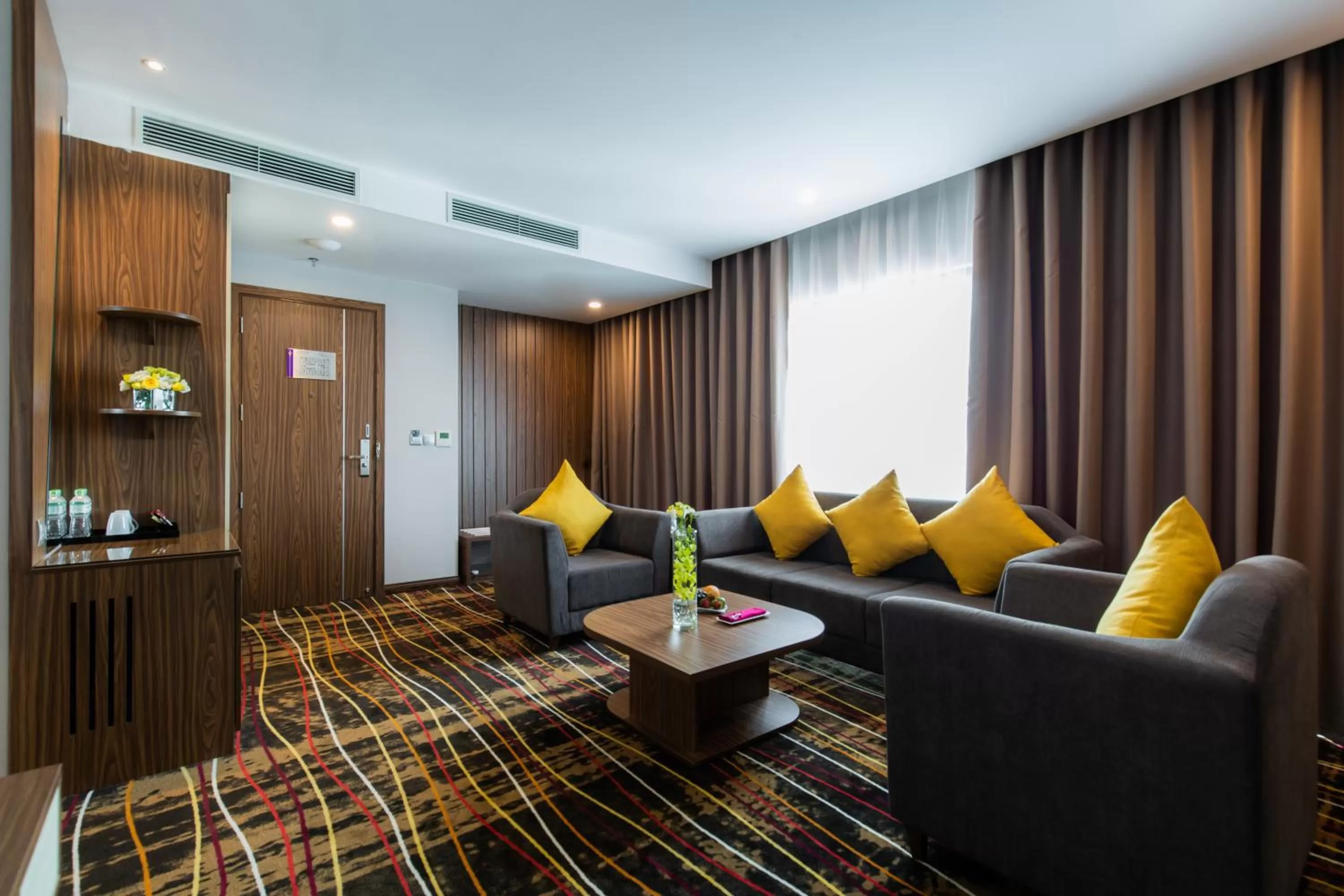 Living room in Muong Thanh Luxury Vien Trieu Nha Trang