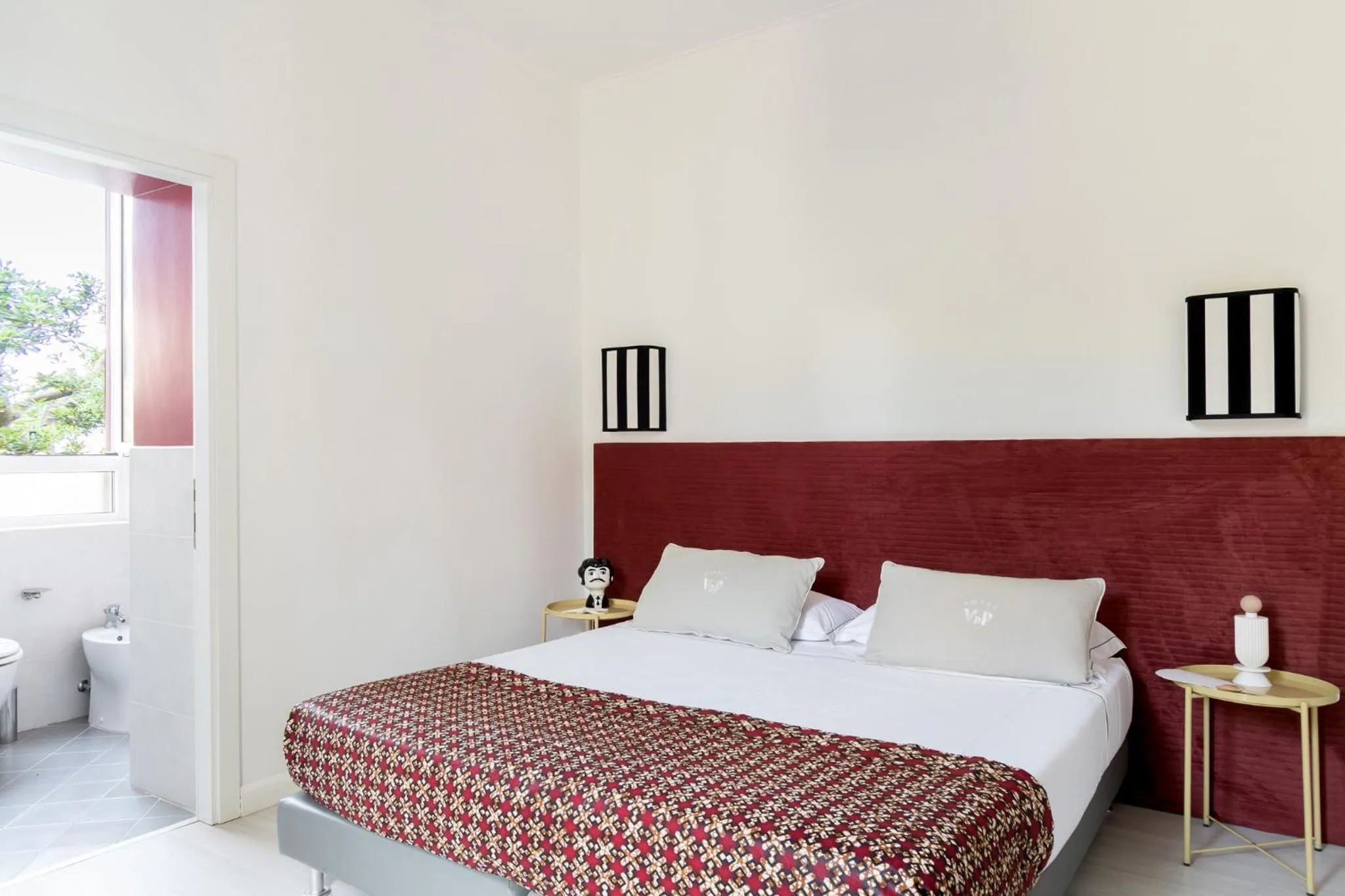 Bed in Villa delle Palme