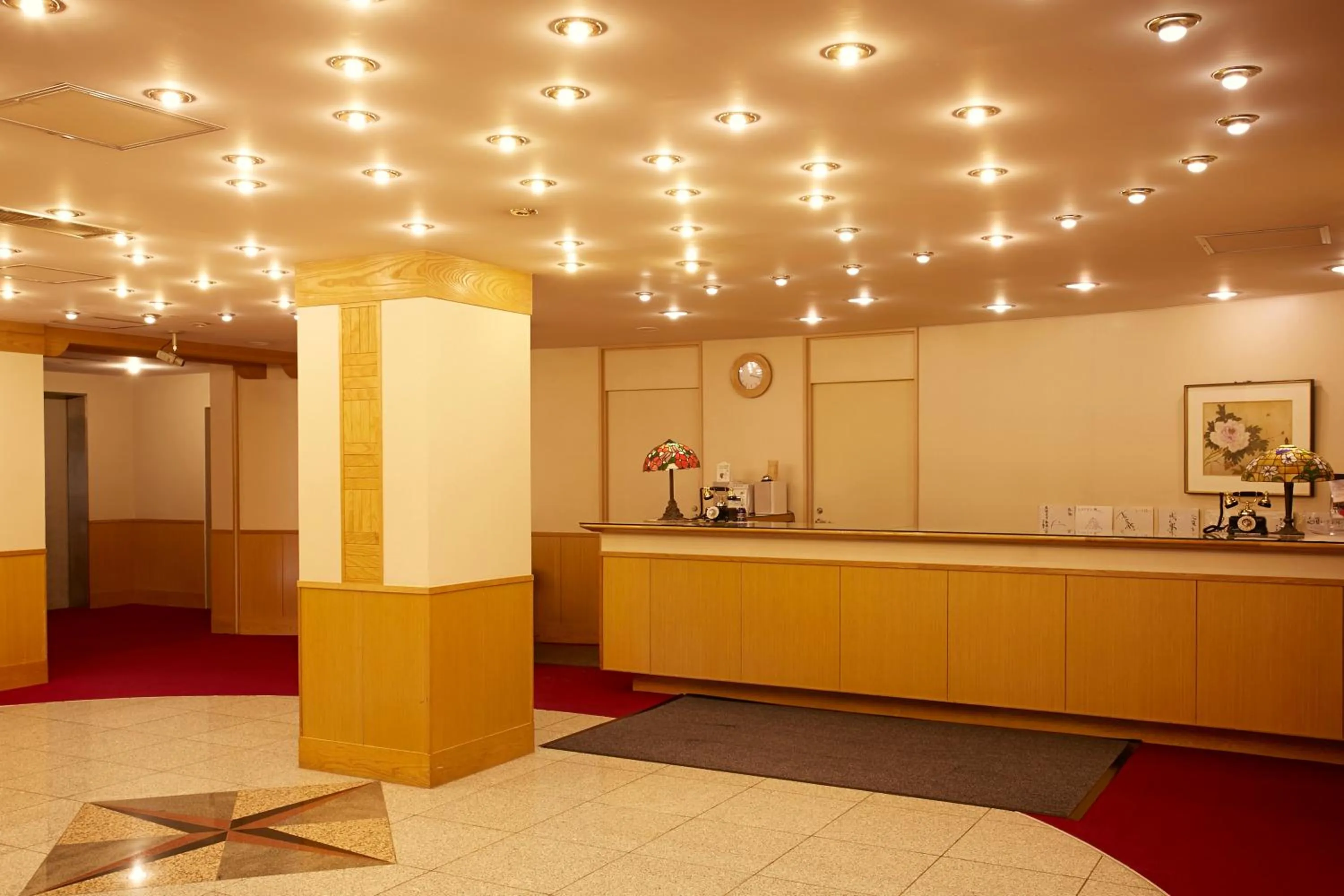 Lobby or reception in Shiga Lake Hotel