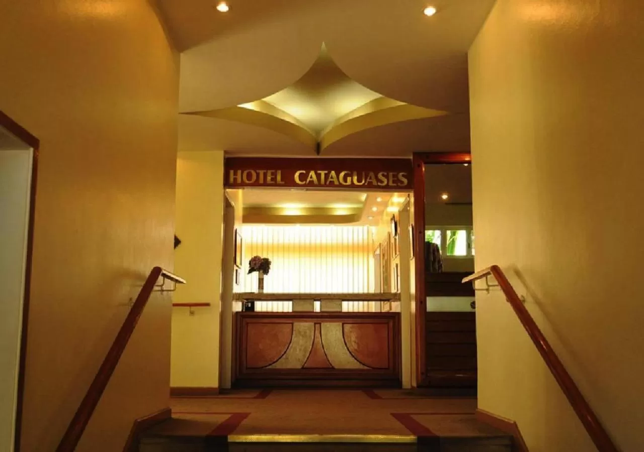 Lobby or reception in Hotel Cataguases