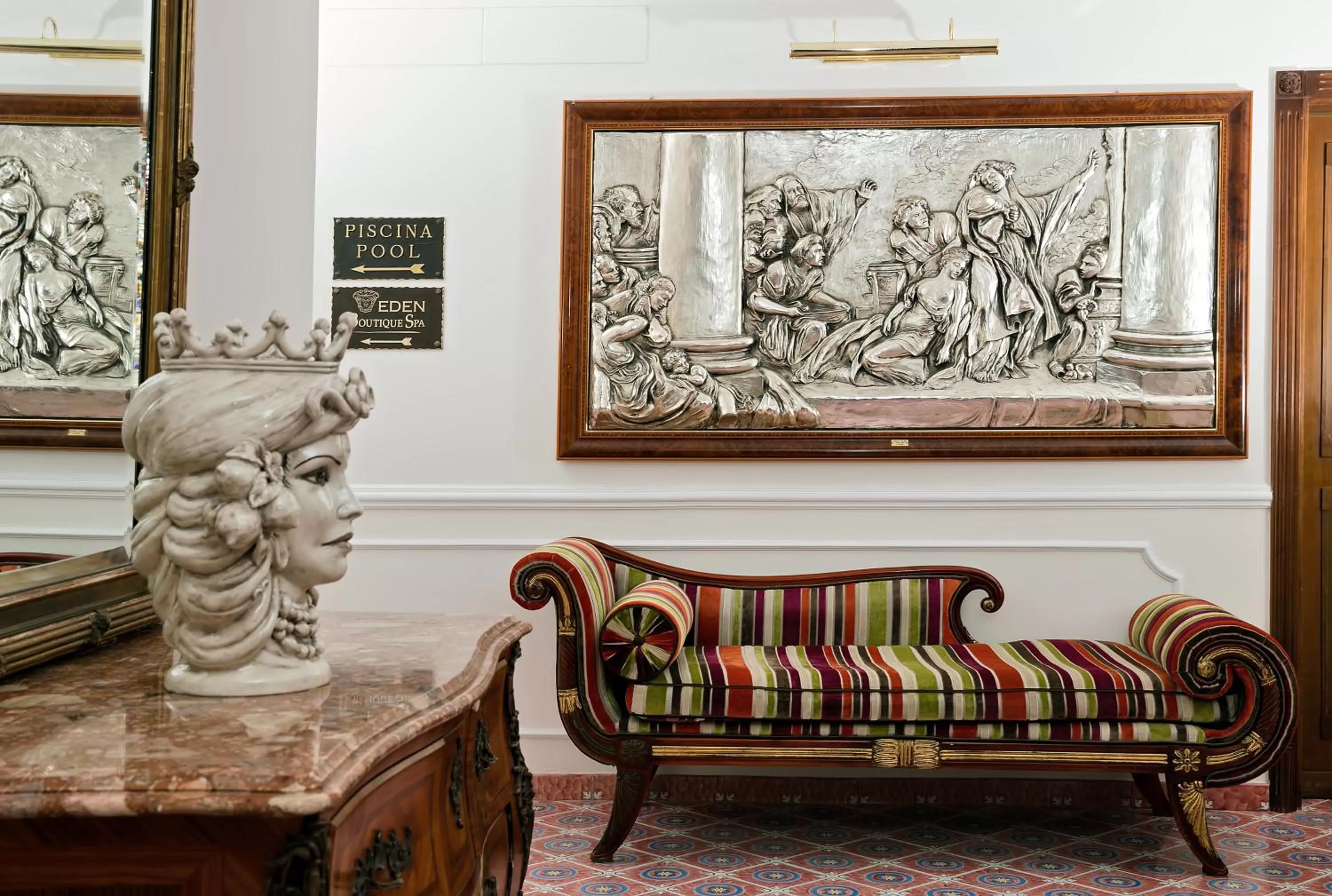 Area and facilities in La Medusa Hotel - Dimora di Charme