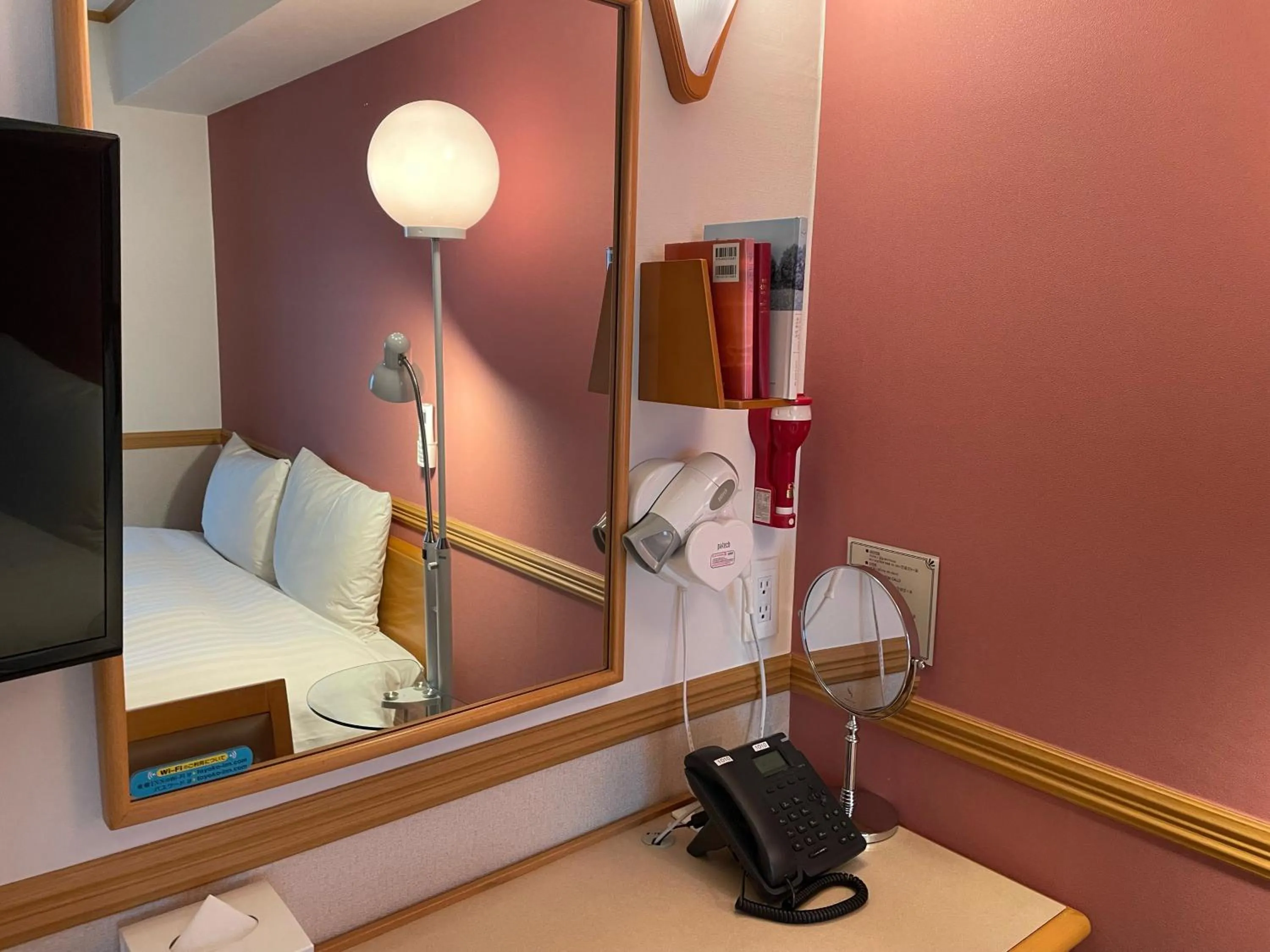 Decorative detail, Bed in Toyoko Inn Busan Seomyeon