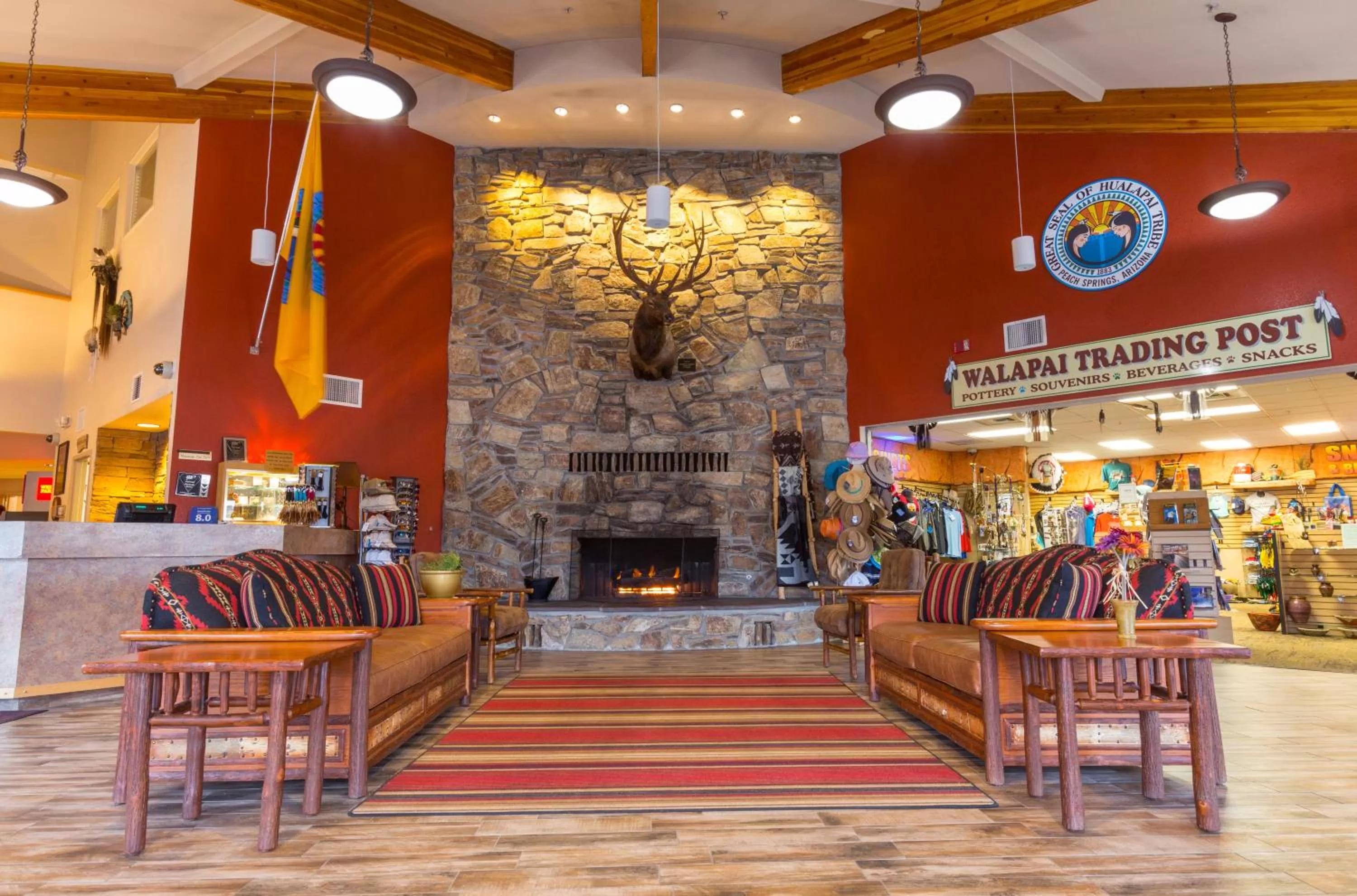 On-site shops in Hualapai Lodge