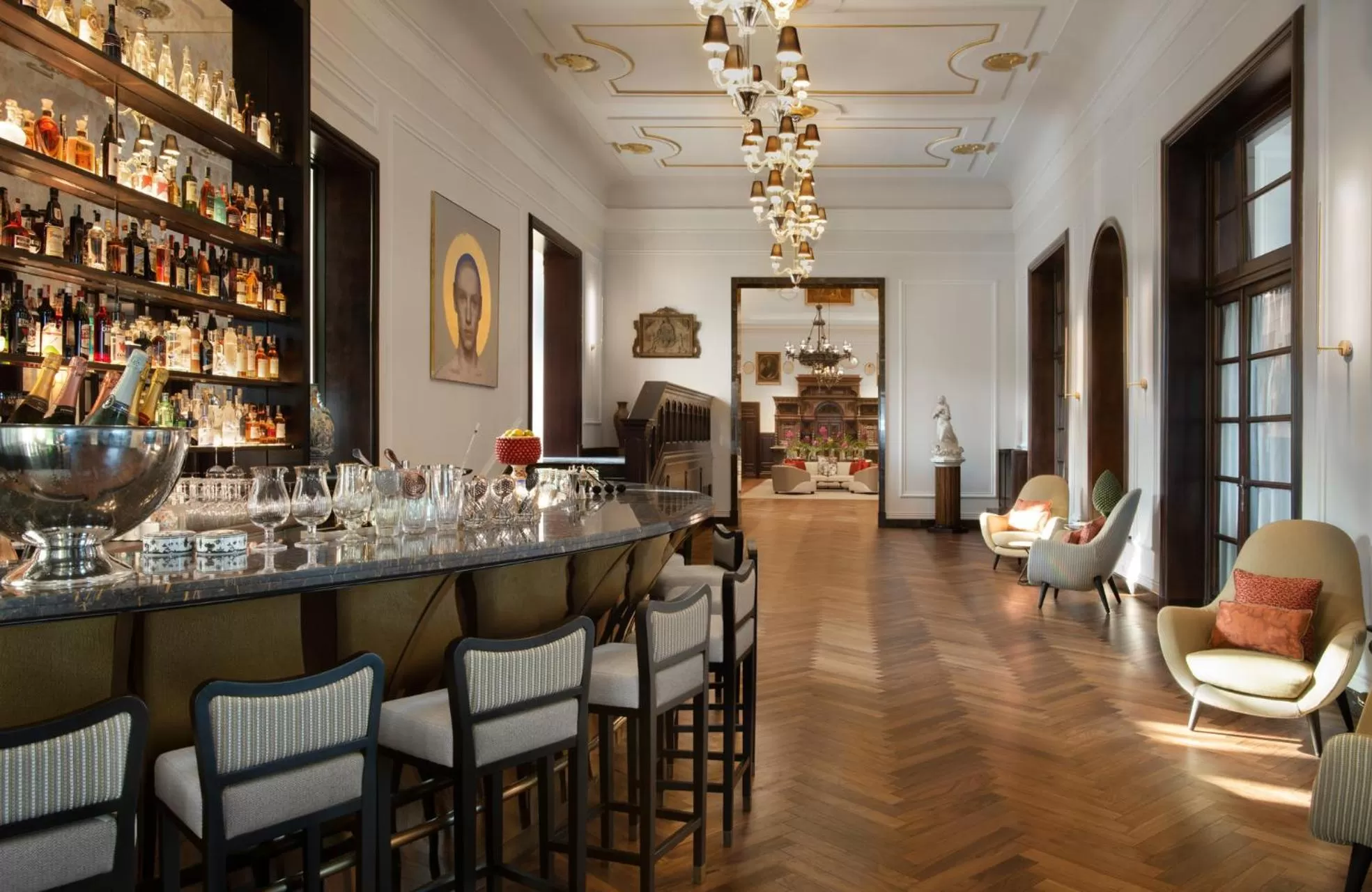 Lounge or bar in San Domenico Palace, Taormina, A Four Seasons Hotel