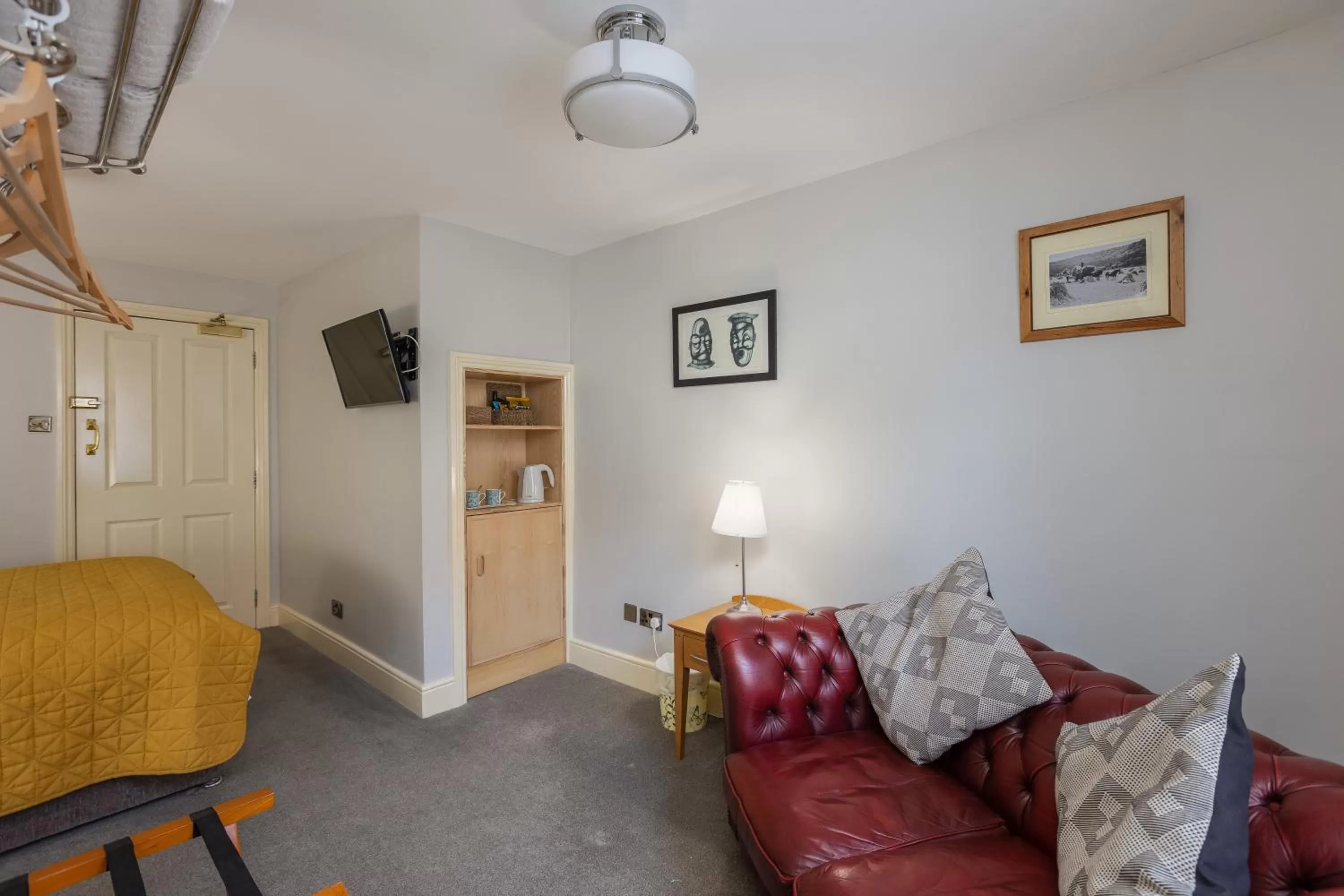 Seating area in The Black Swan Inn