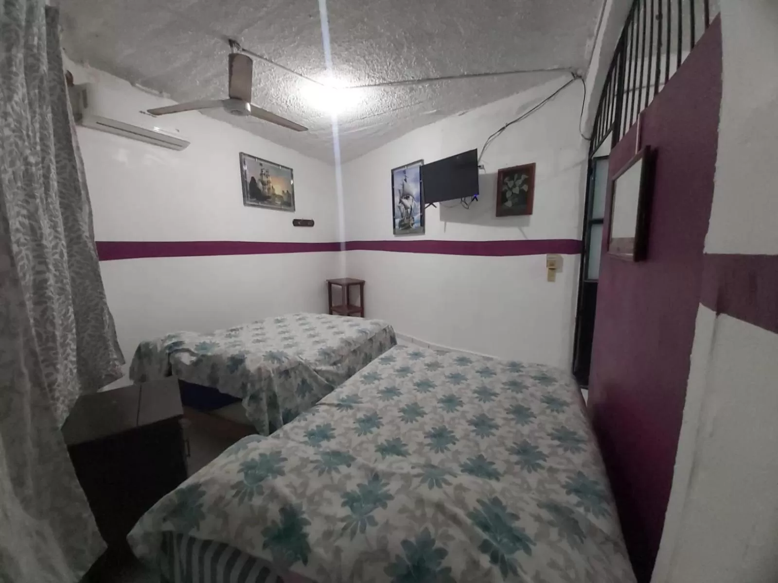 Bed in Hotel Ayalamar Manzanillo