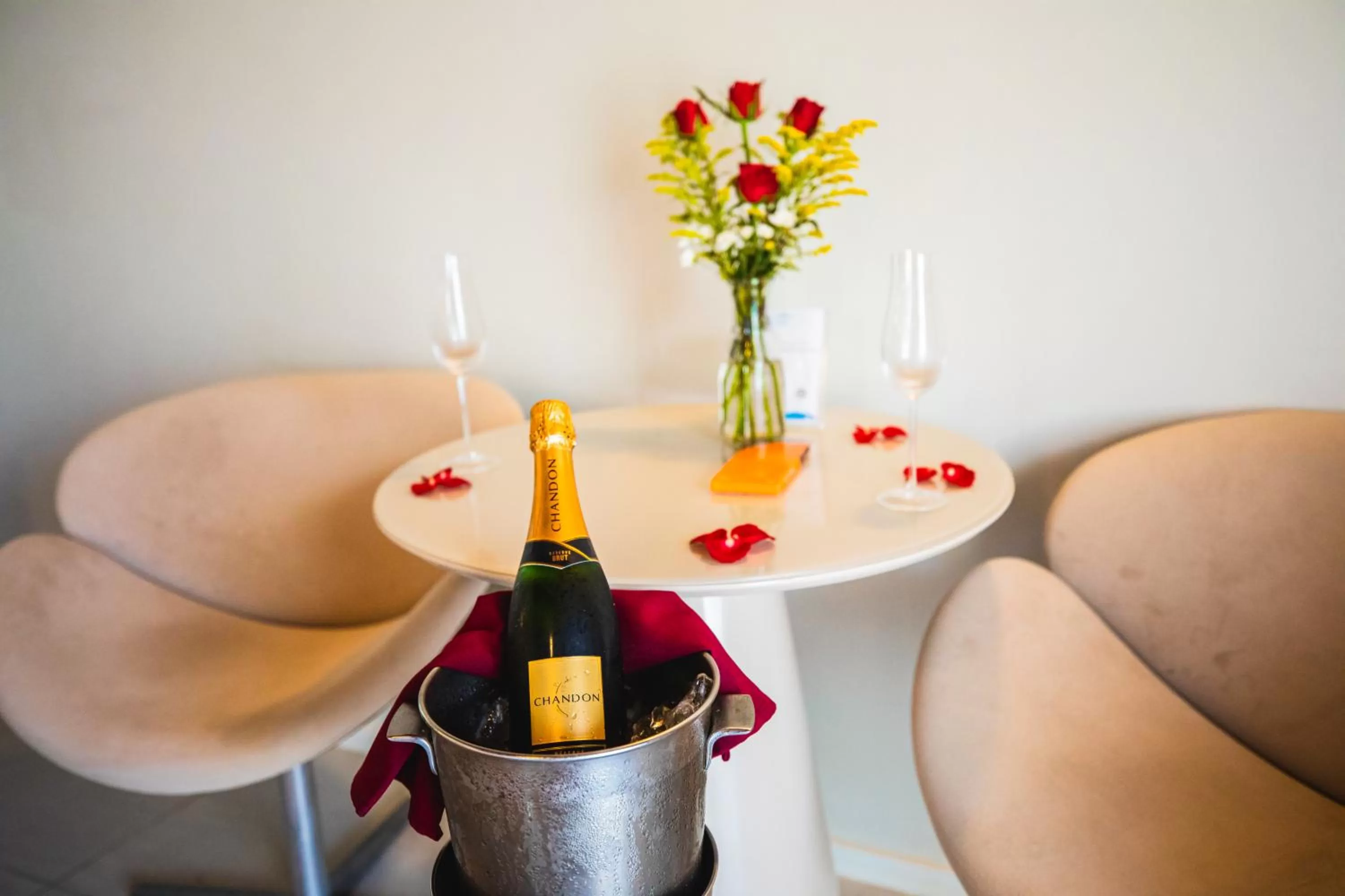 Living room in Pousada Rangai