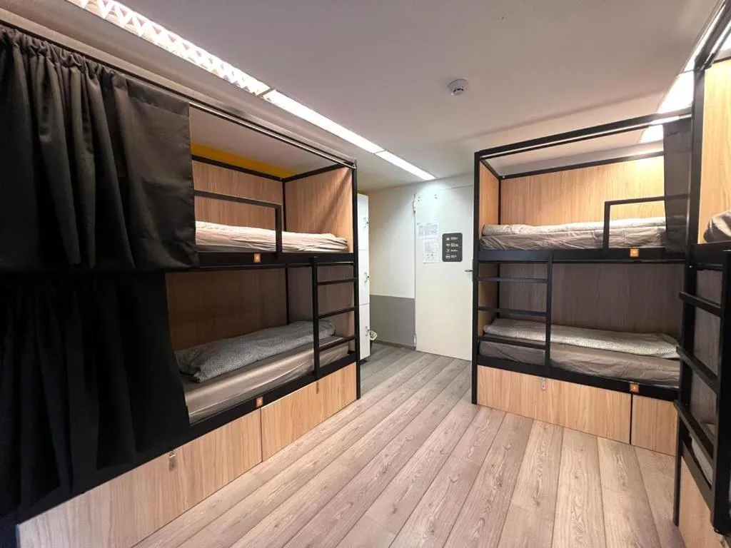 Bed in Onefam Budapest