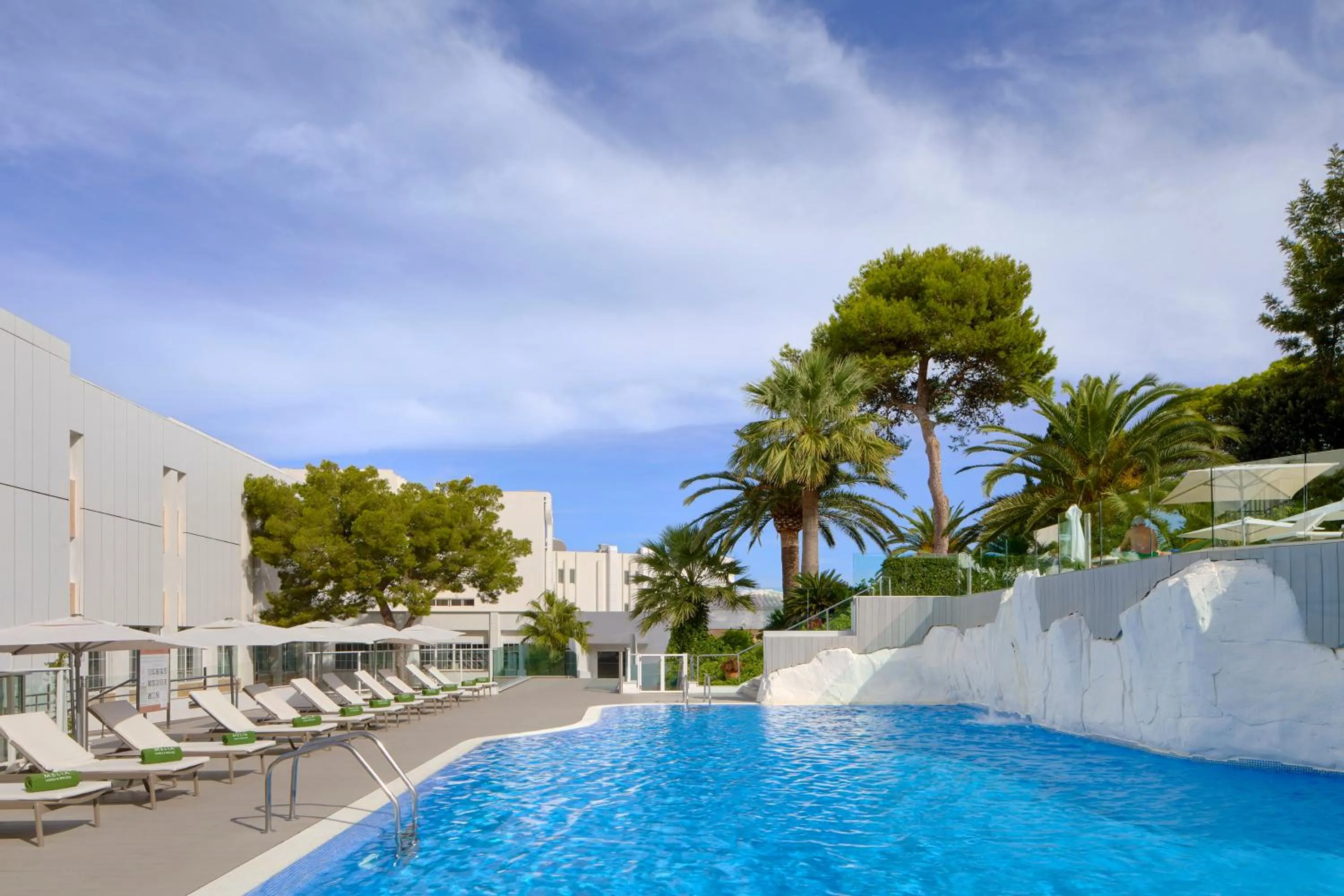 Swimming pool in Meliá Cala Galdana