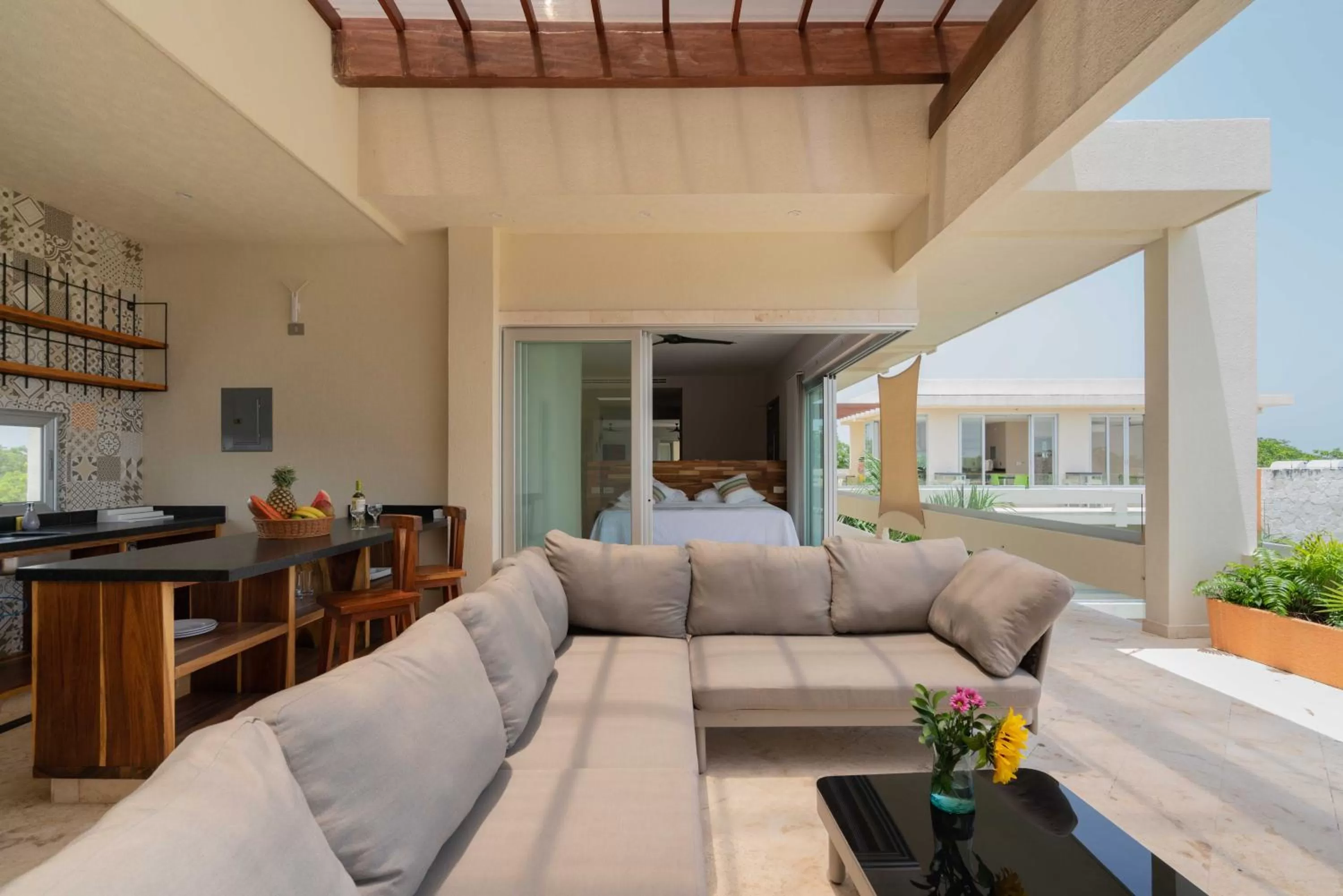 Bird's eye view in Valhalla Residences by Biwa