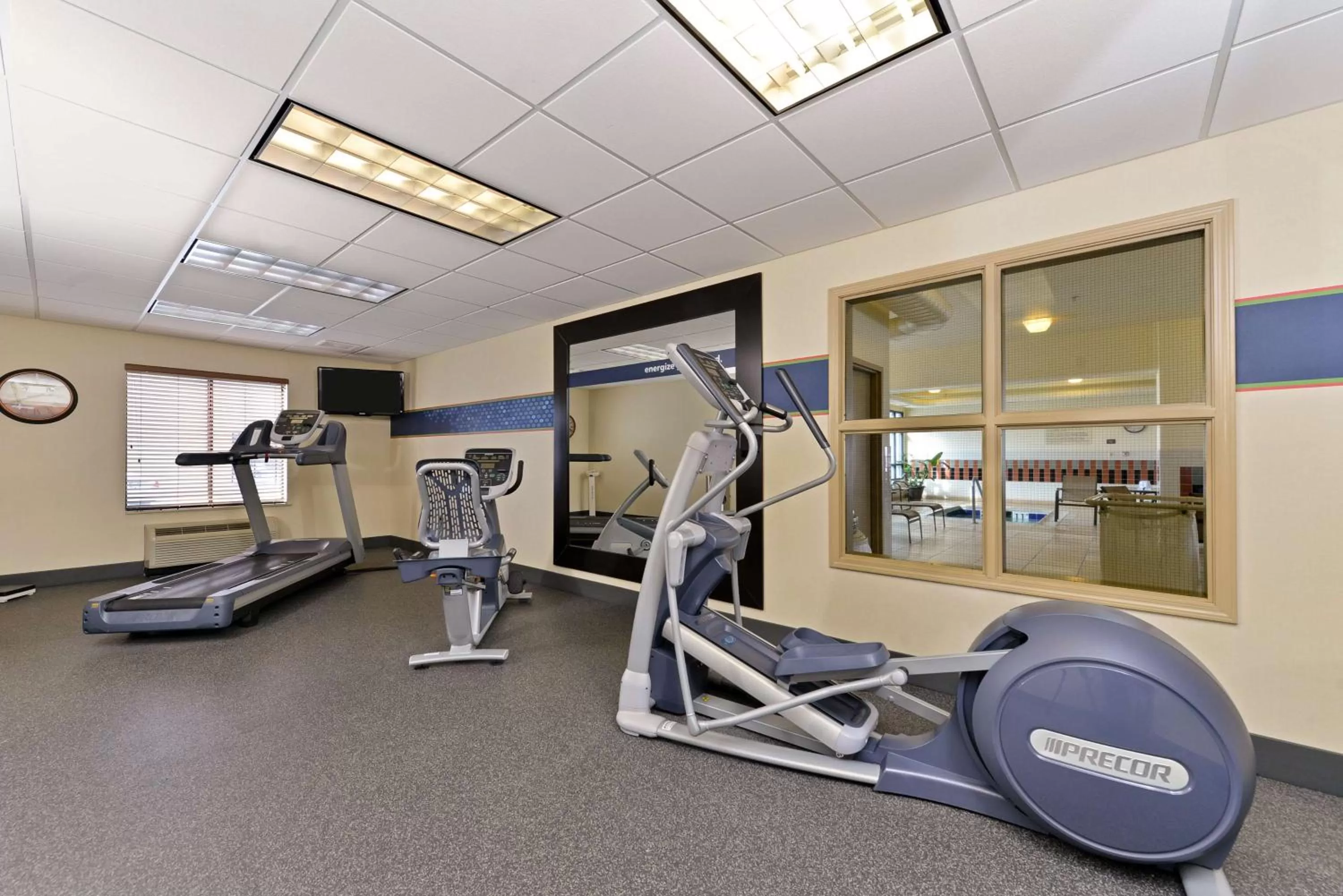 Fitness centre/facilities in Hampton Inn Rock Springs