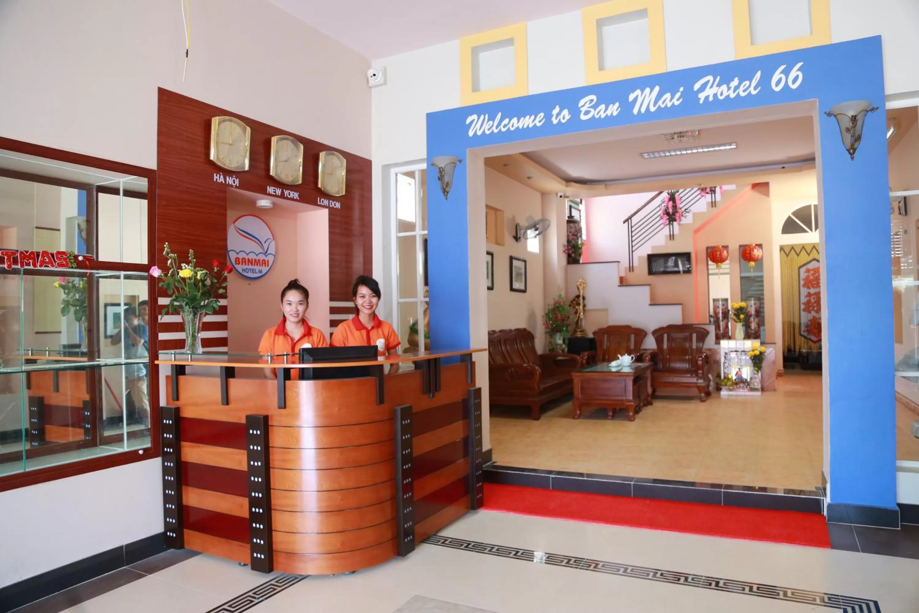 Lobby or reception in Ban Mai Hotel 66