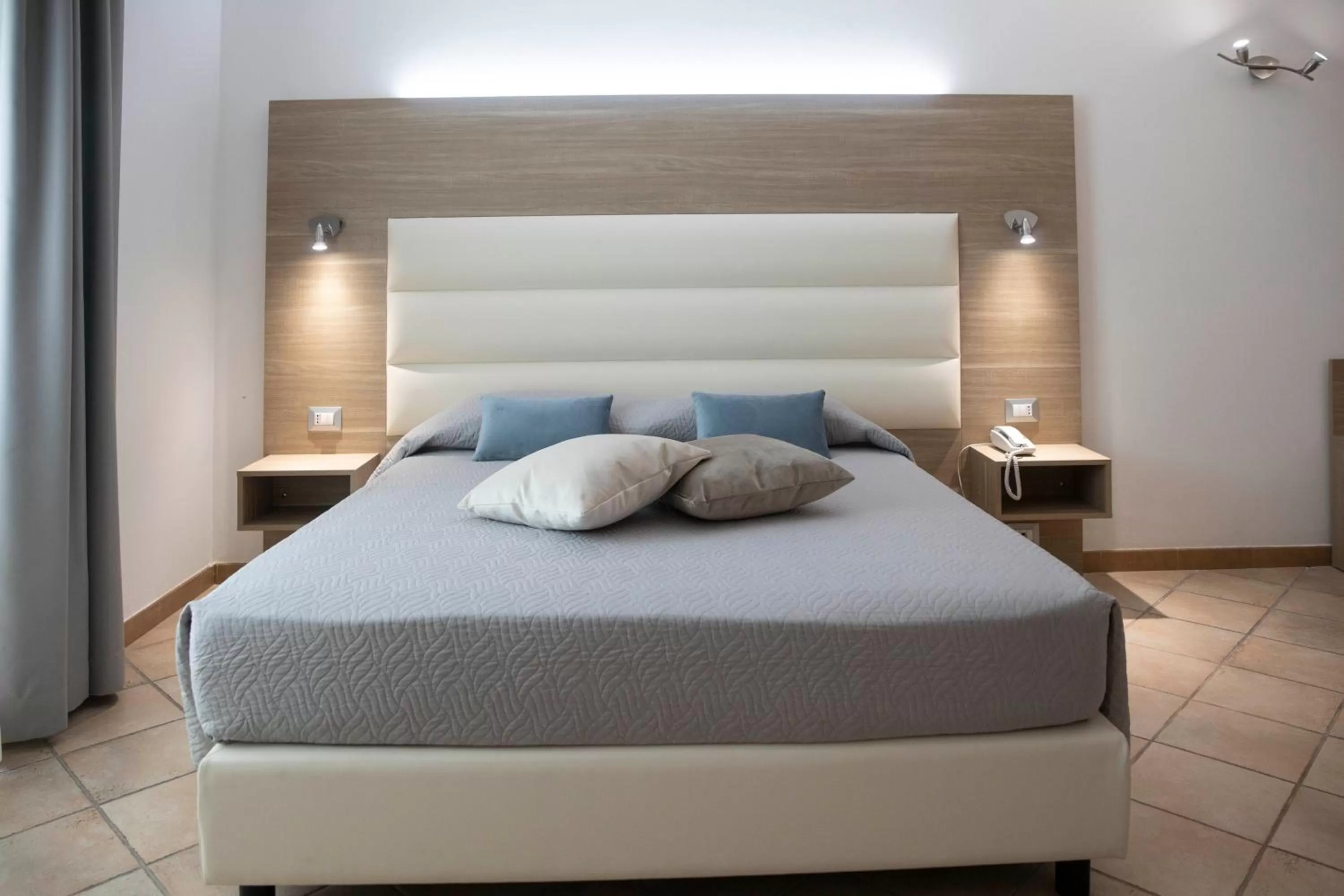 Bed in Pegasus Hotel