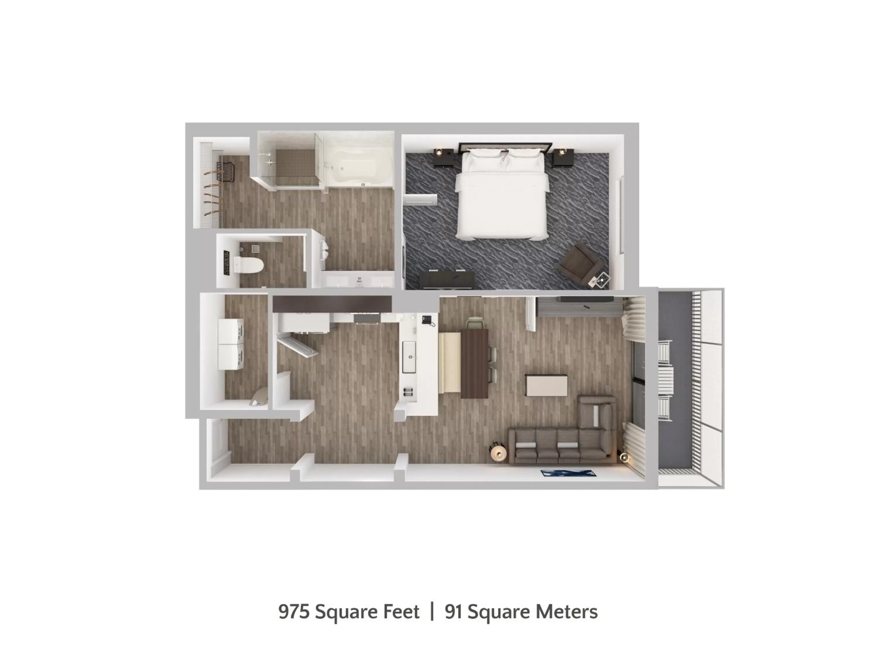 Floor plan in The Grove Resort & Water Park Orlando