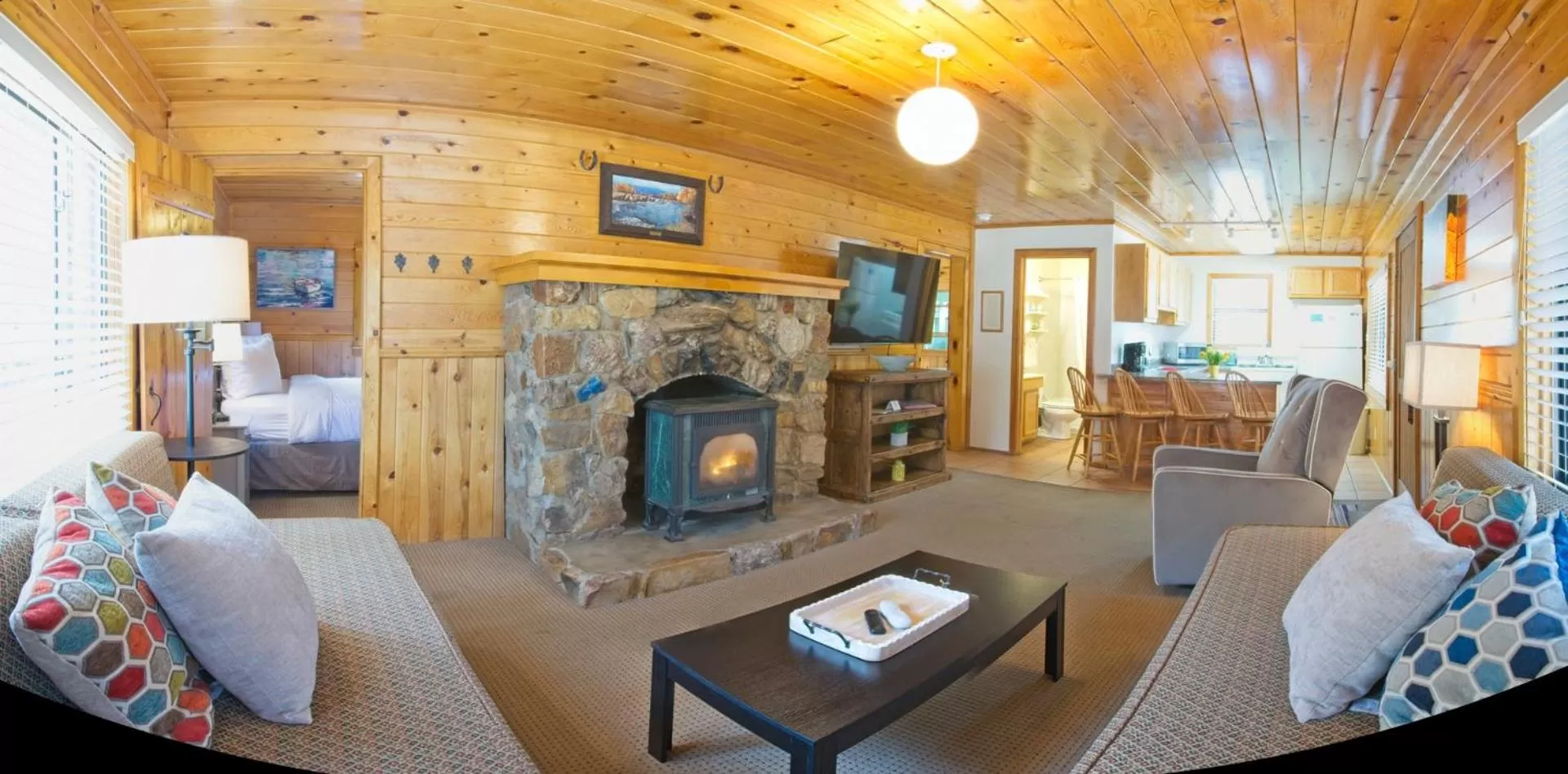 Seating Area in Sitzmark Sports Lodge