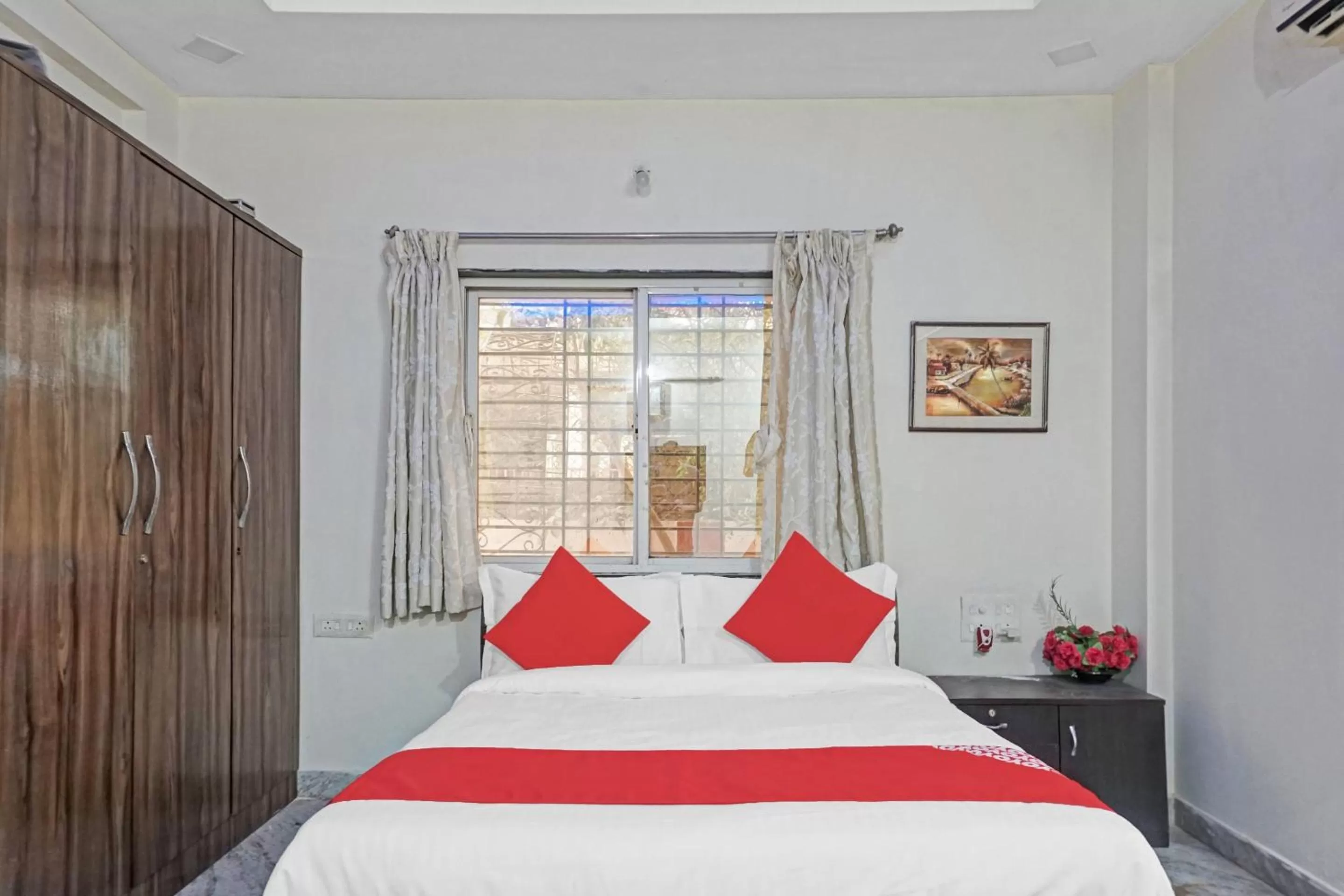 Bedroom, Bed in OYO Flagship 87488 Motel Excellency