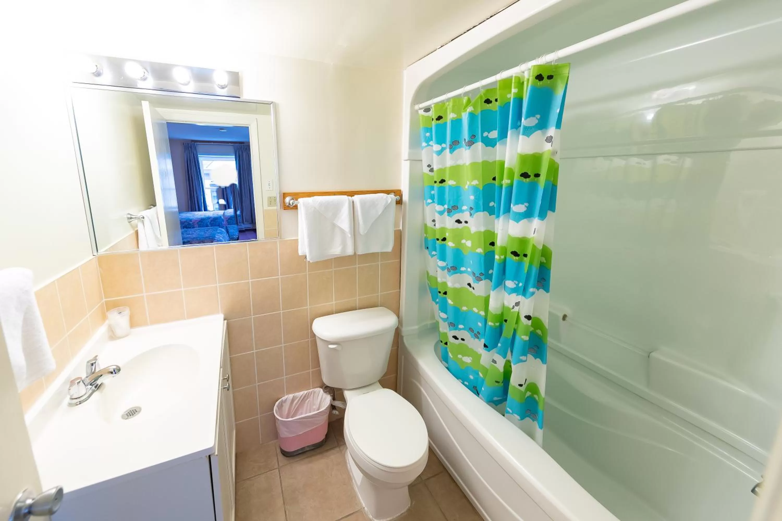 Toilet in Choice Inn by the falls