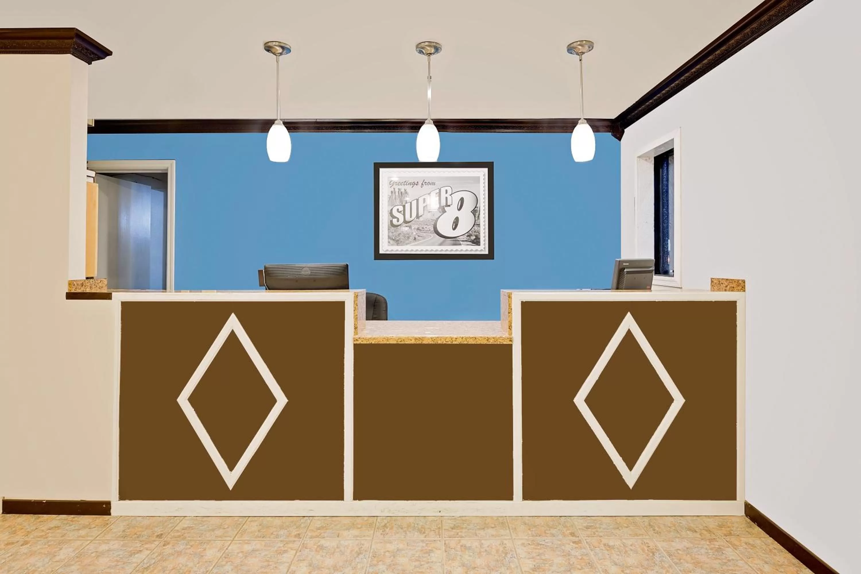 Lobby or reception in Super 8 by Wyndham Hazen