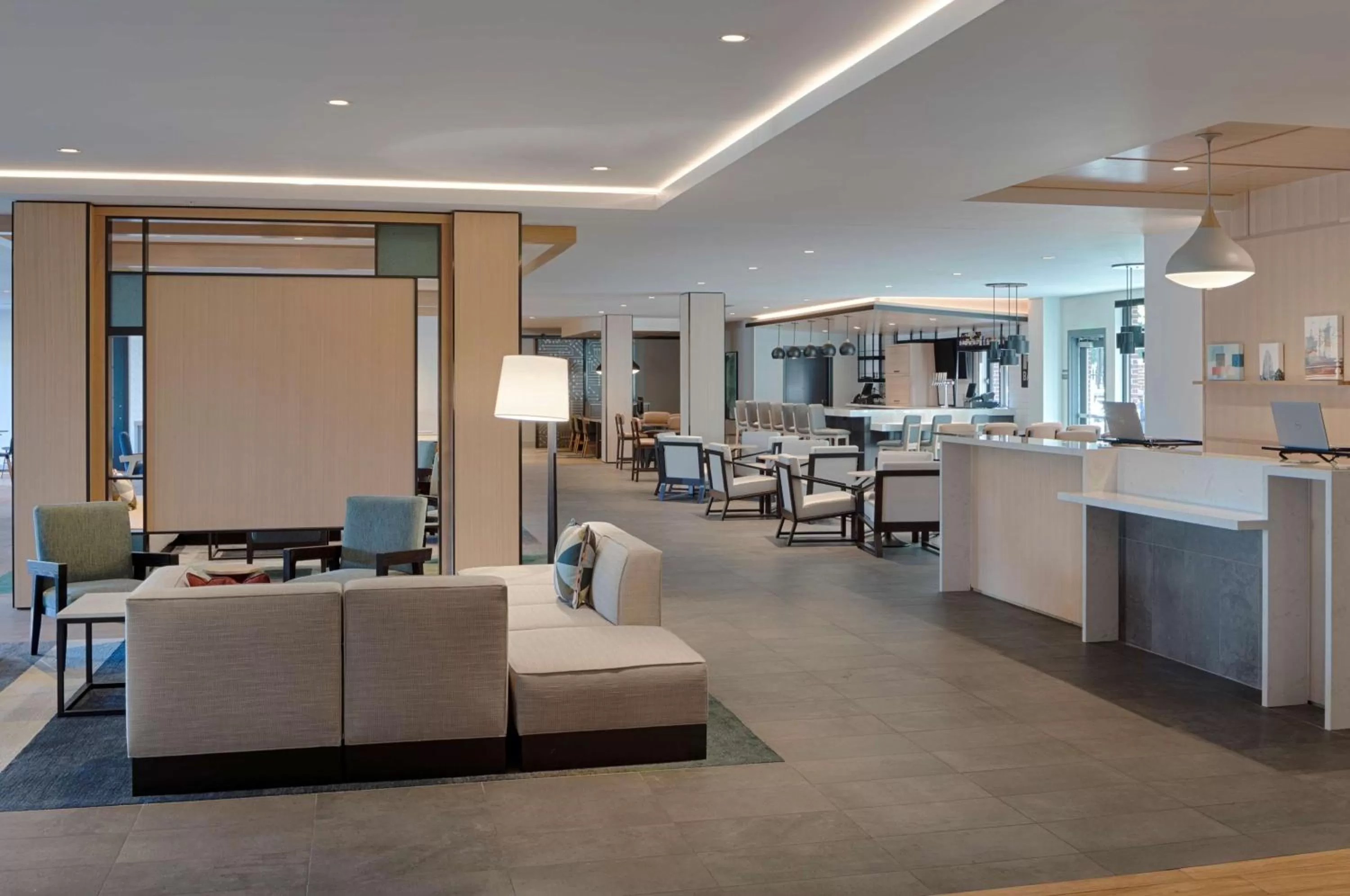 Lobby or reception in Hyatt House Columbus OSU Short North