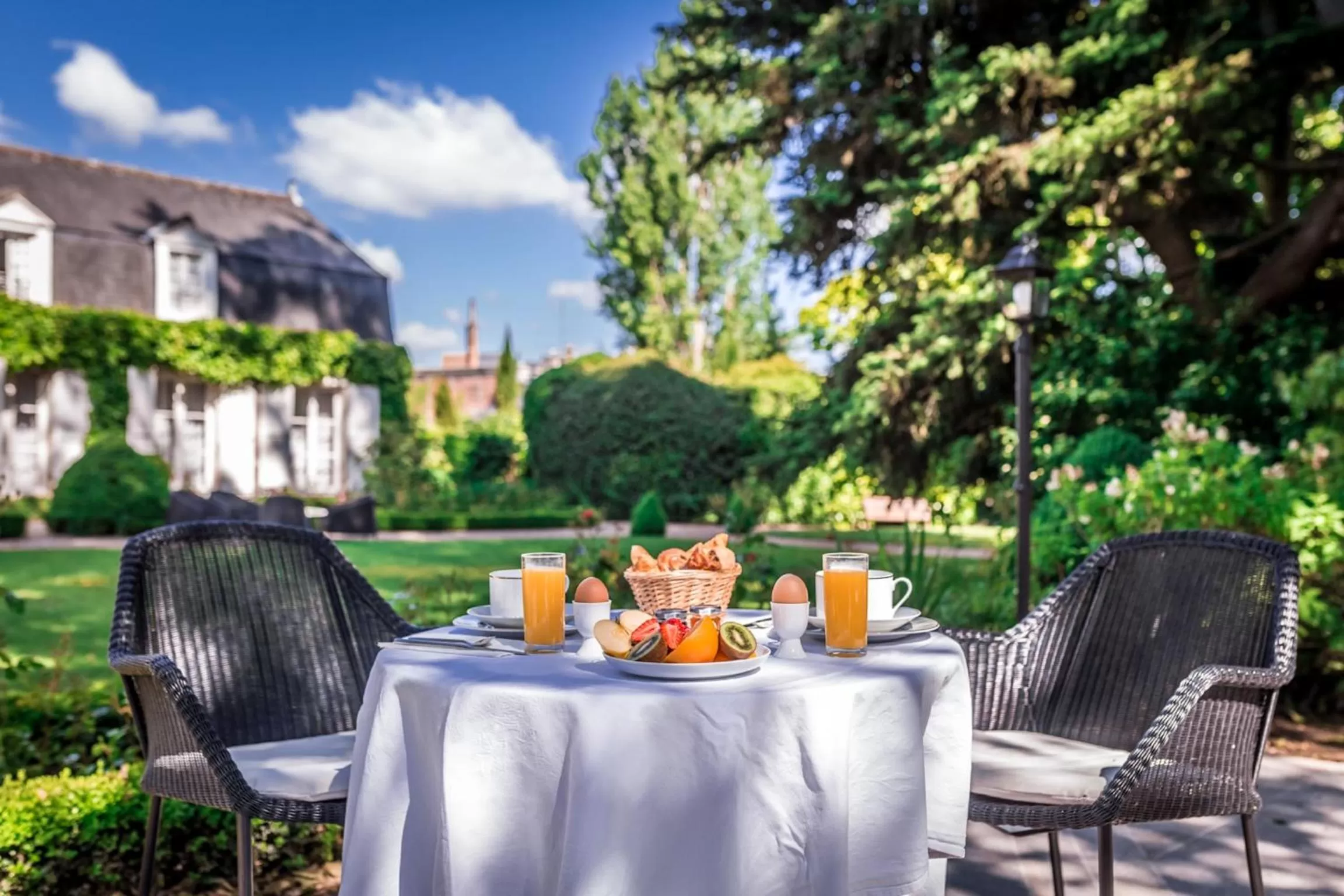 Breakfast in Le Clos d'Amboise