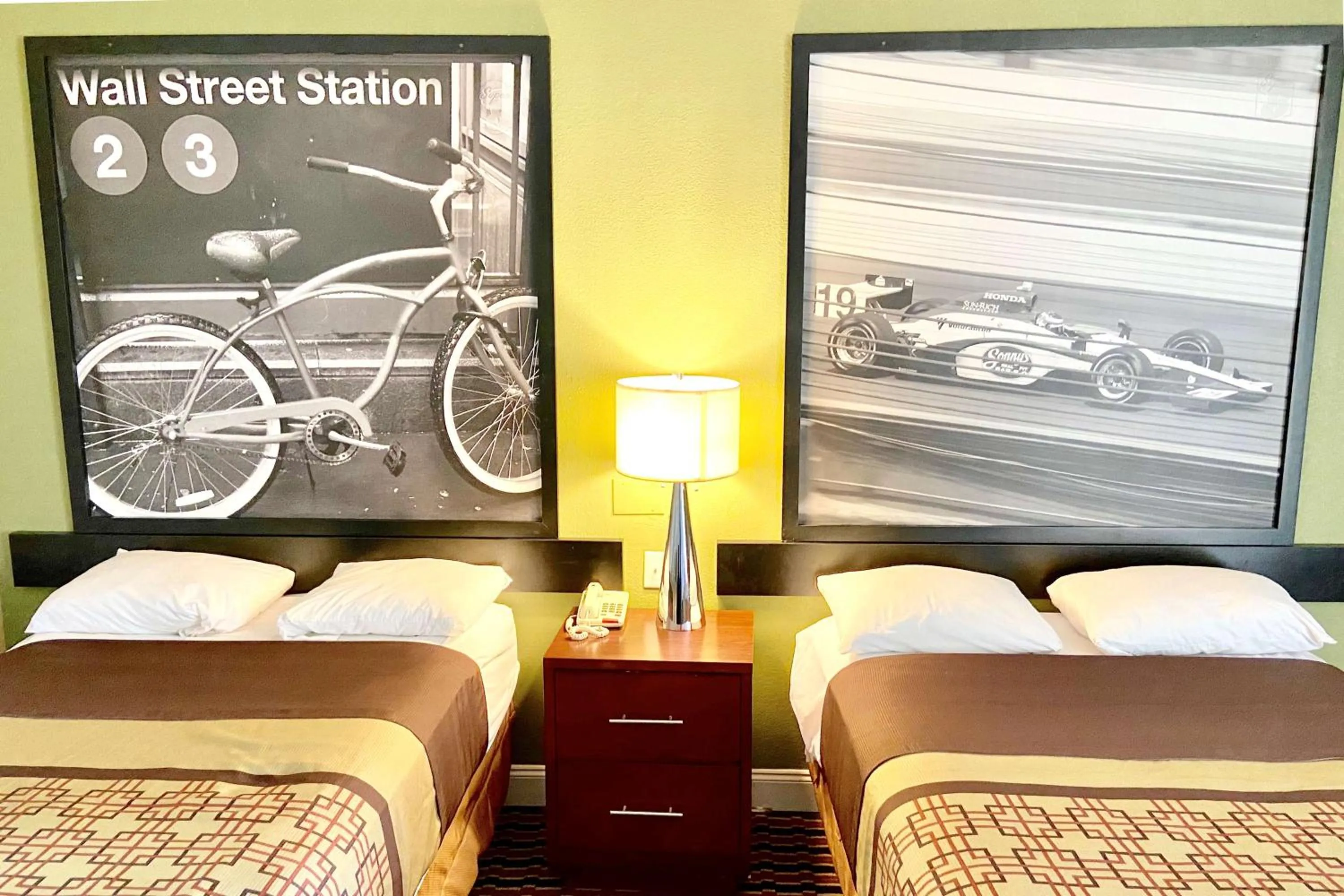 Photo of the whole room in Super 8 by Wyndham Rocky Mount I-95 EXIT 145