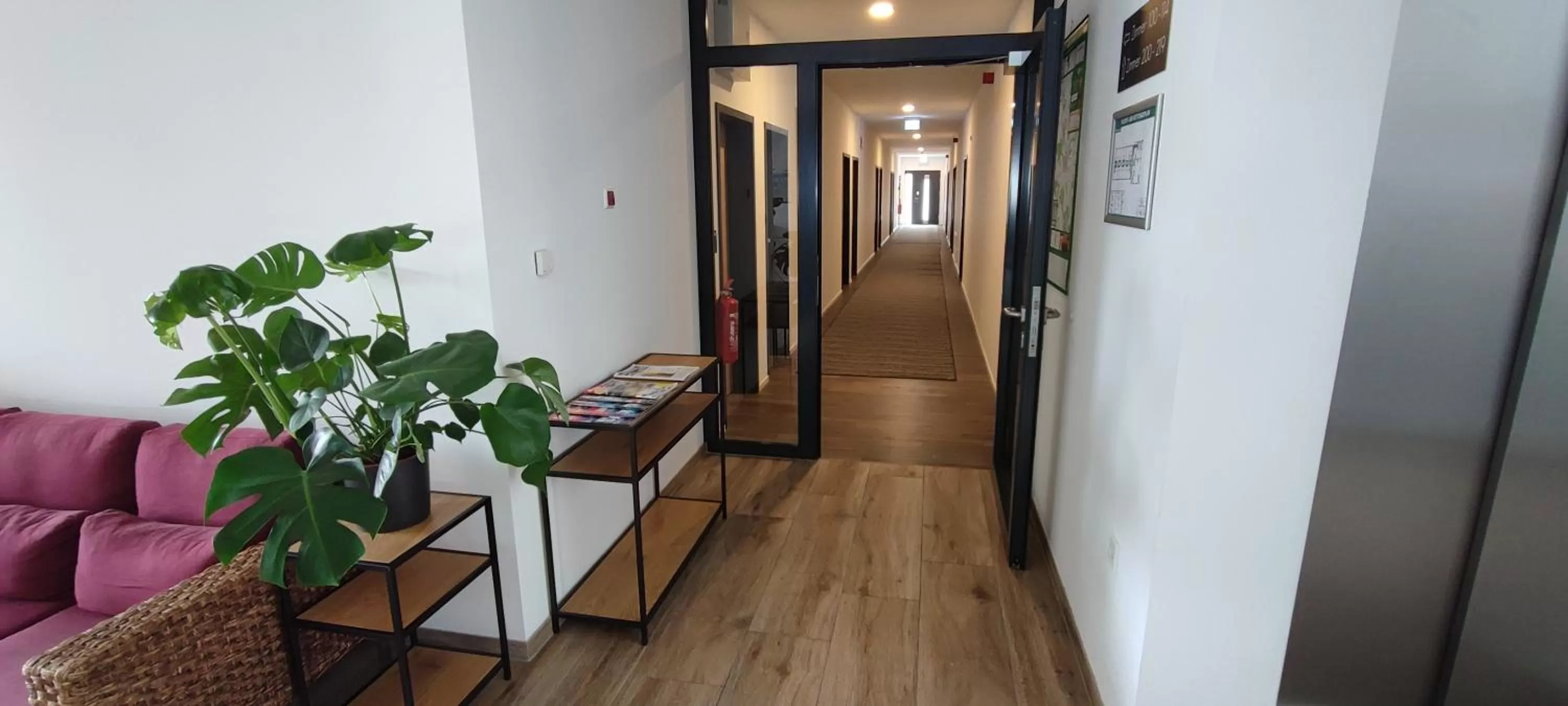 Lobby or reception in Hotel Nachtquartier