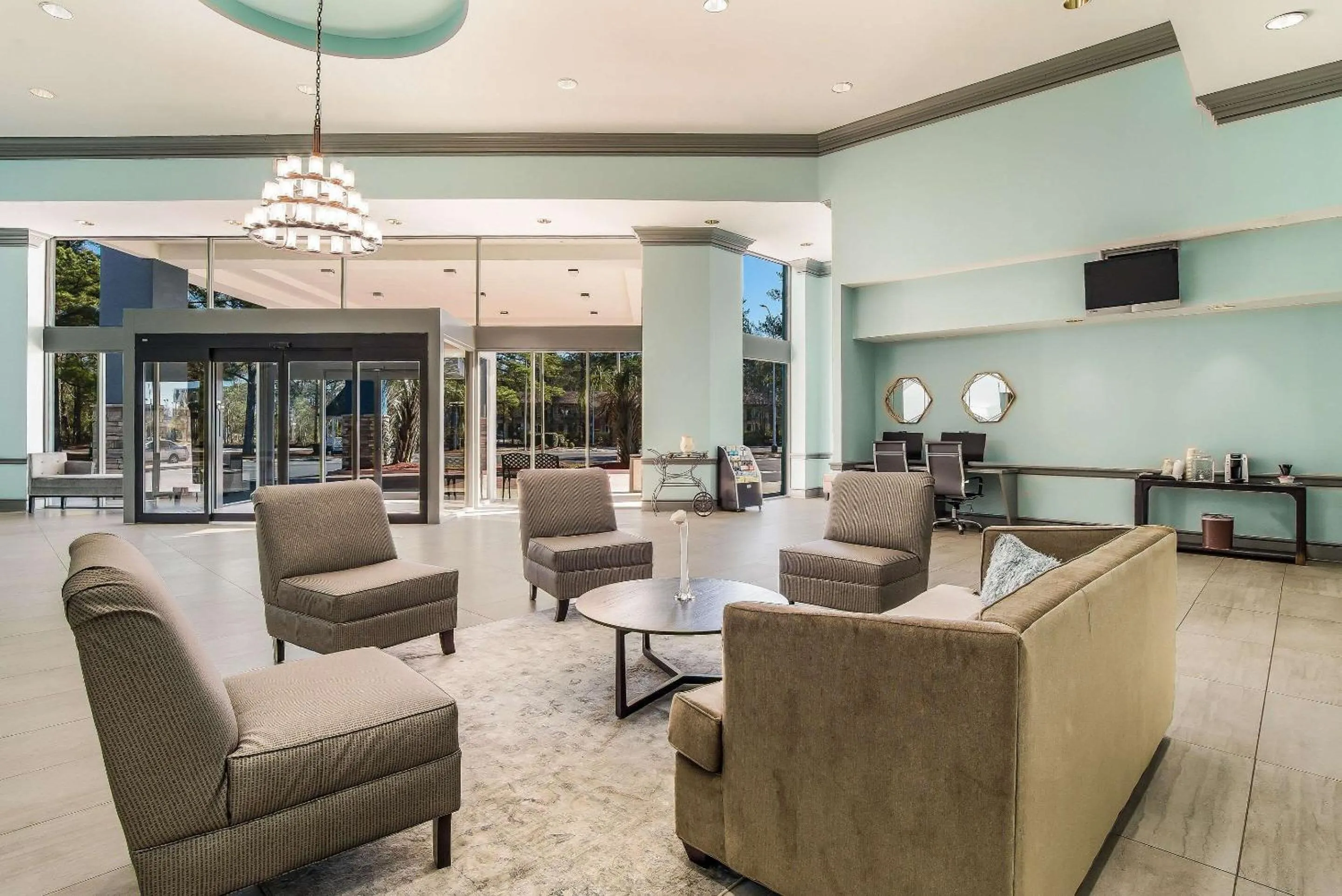 Lobby or reception in MainStay Suites Florence - Darlington