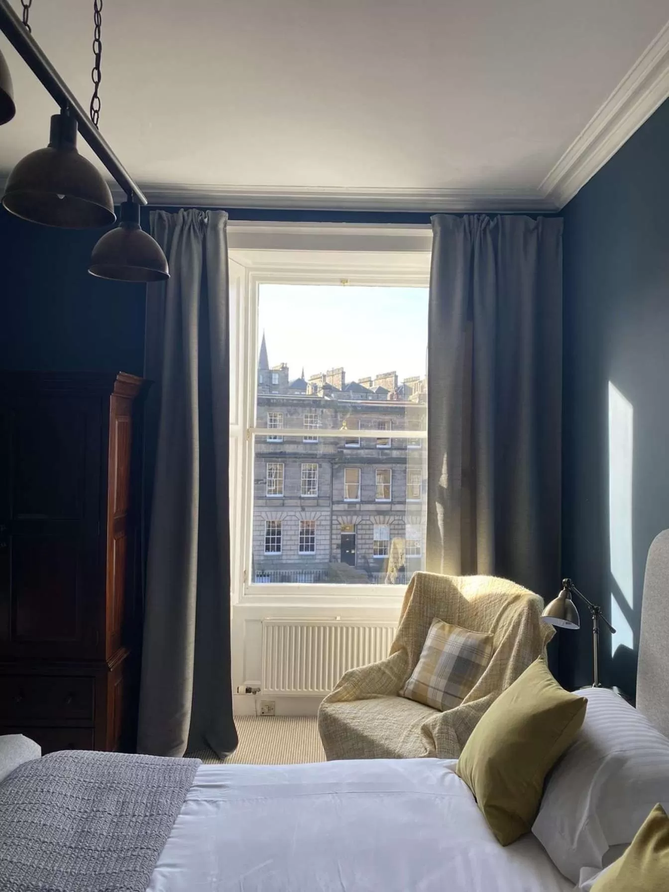 Bedroom in West End Townhouse