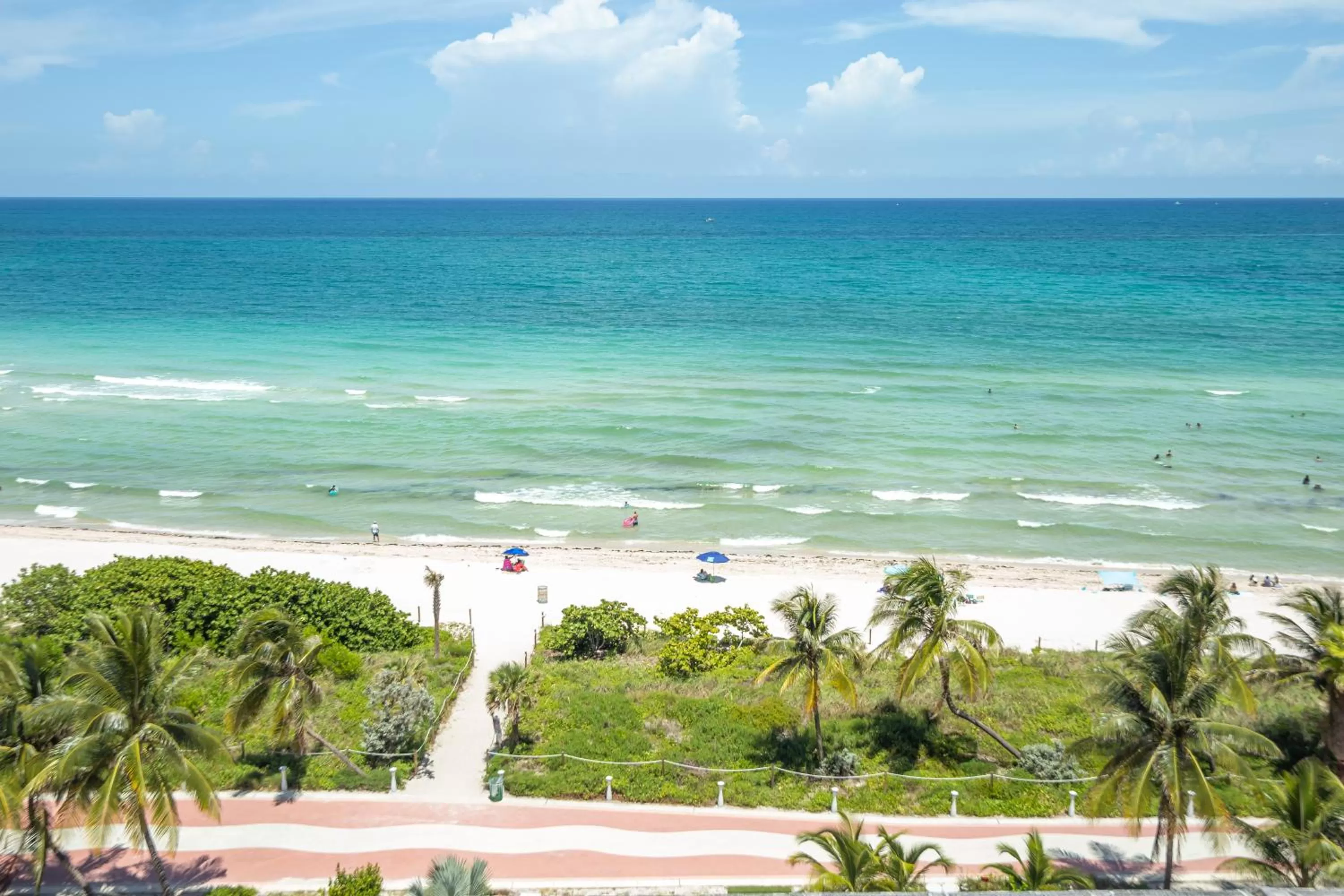 Sea view, Beach in Girasole Rentals