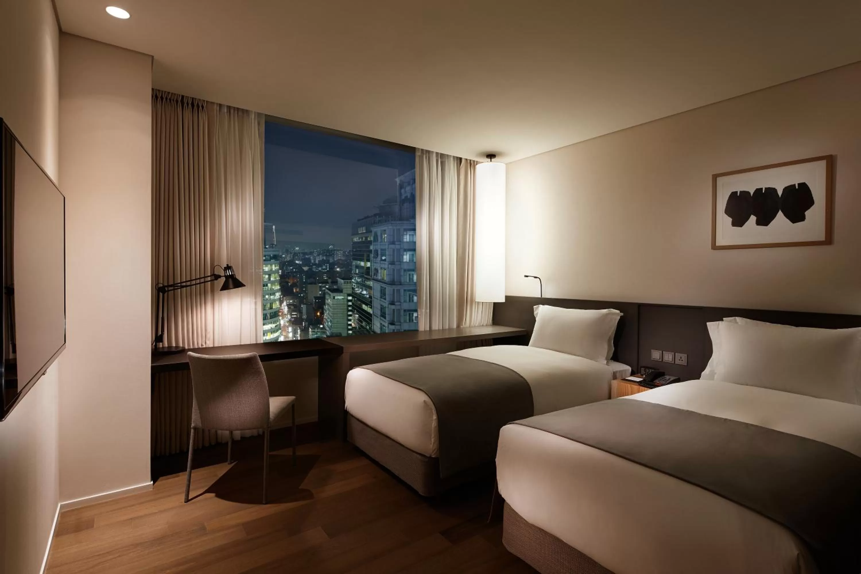 Bedroom, Bed in Shilla Stay Gwanghwamun Myeongdong