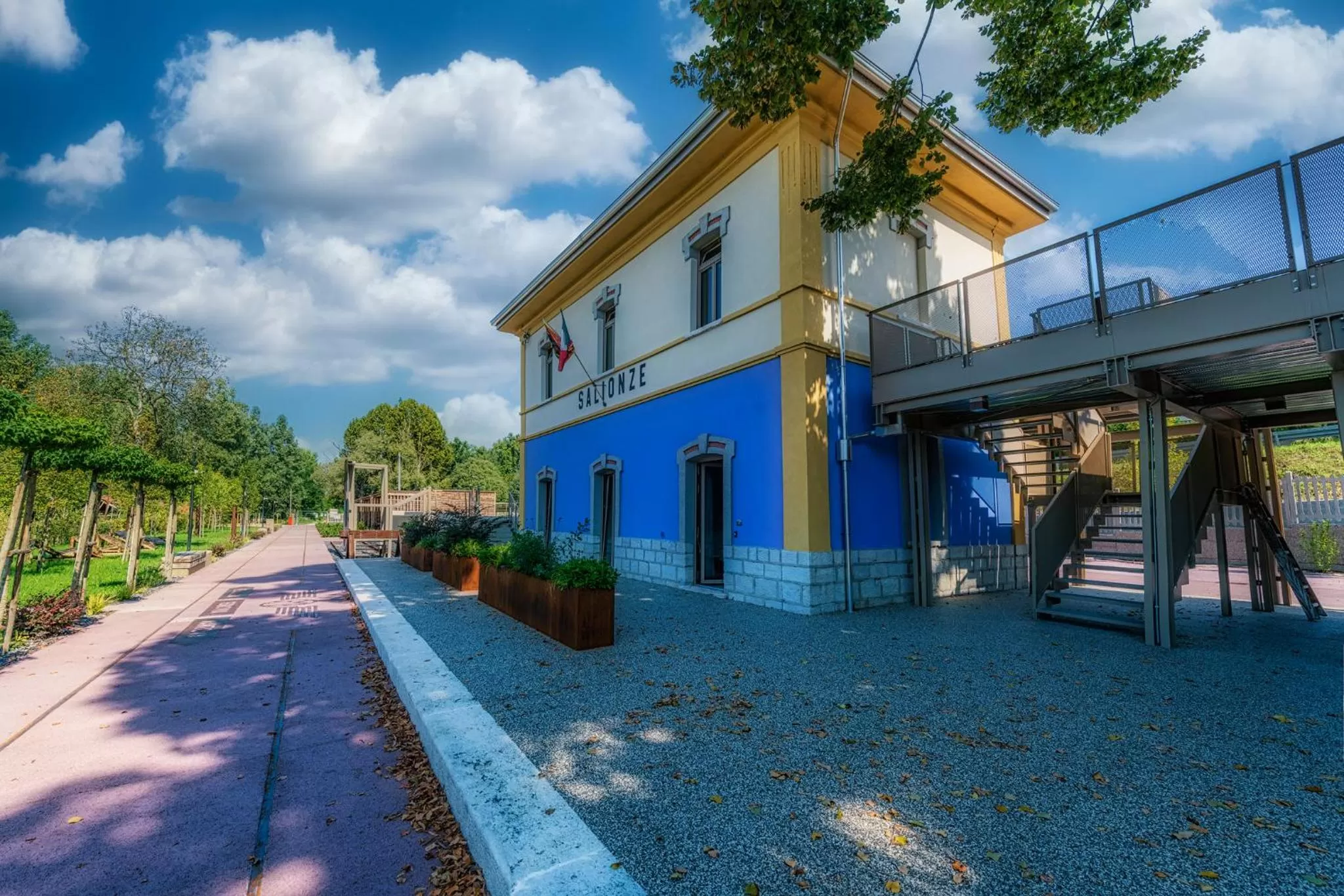 Property building in Borgo Stazione Bike Inn