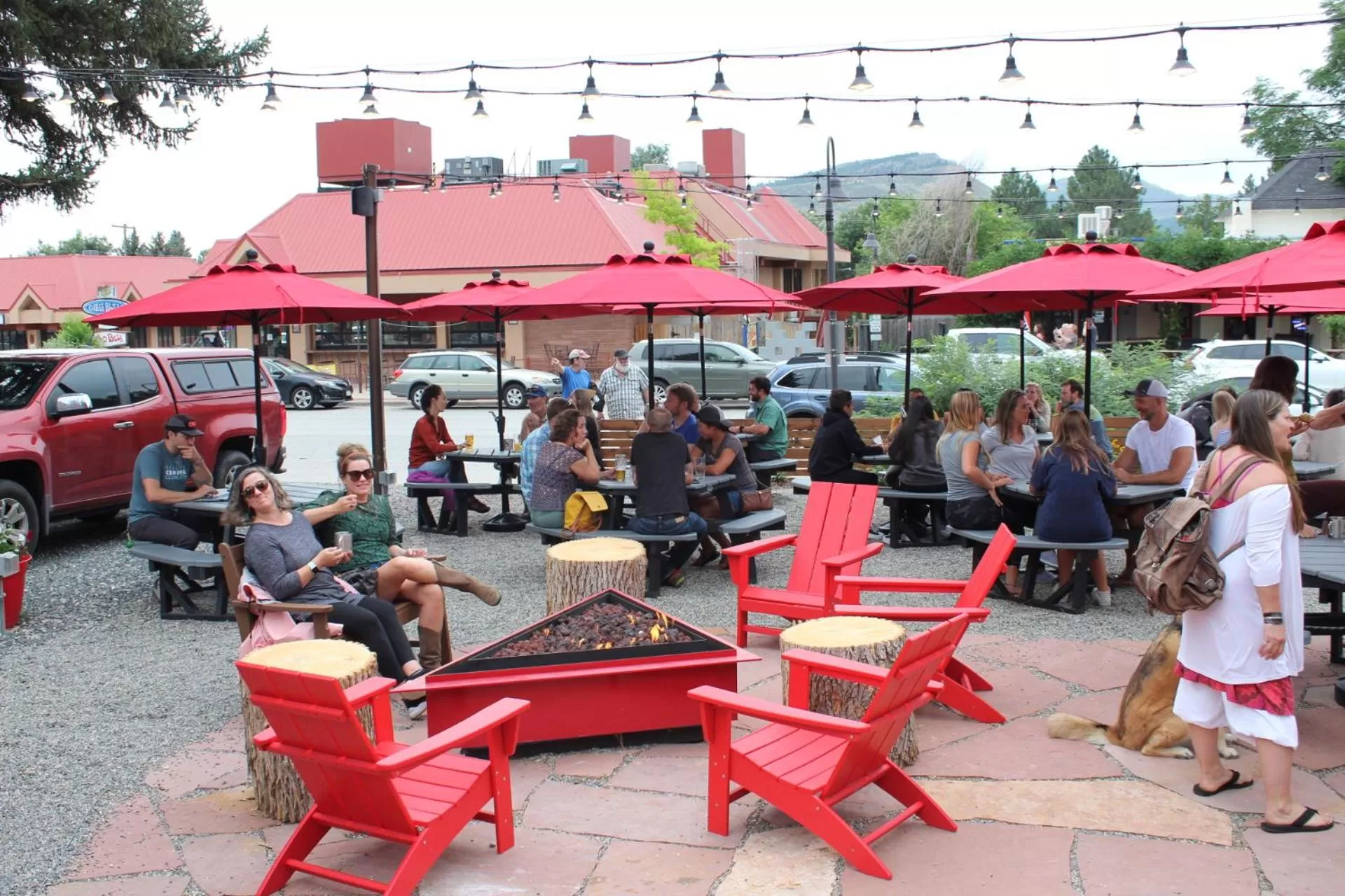 Patio in A-Lodge Lyons