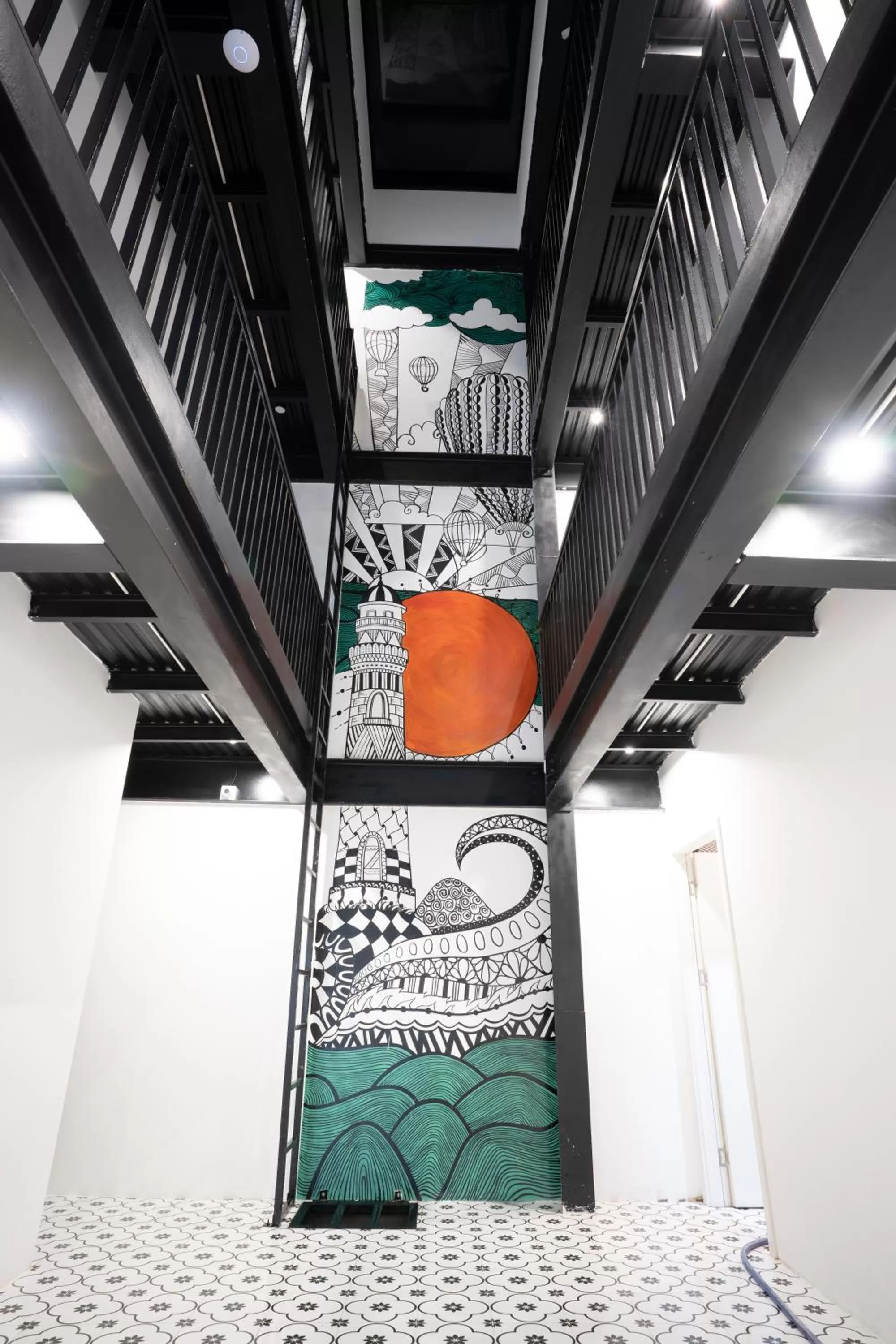 Communal lounge/ TV room in THE NEST QUANG BINH