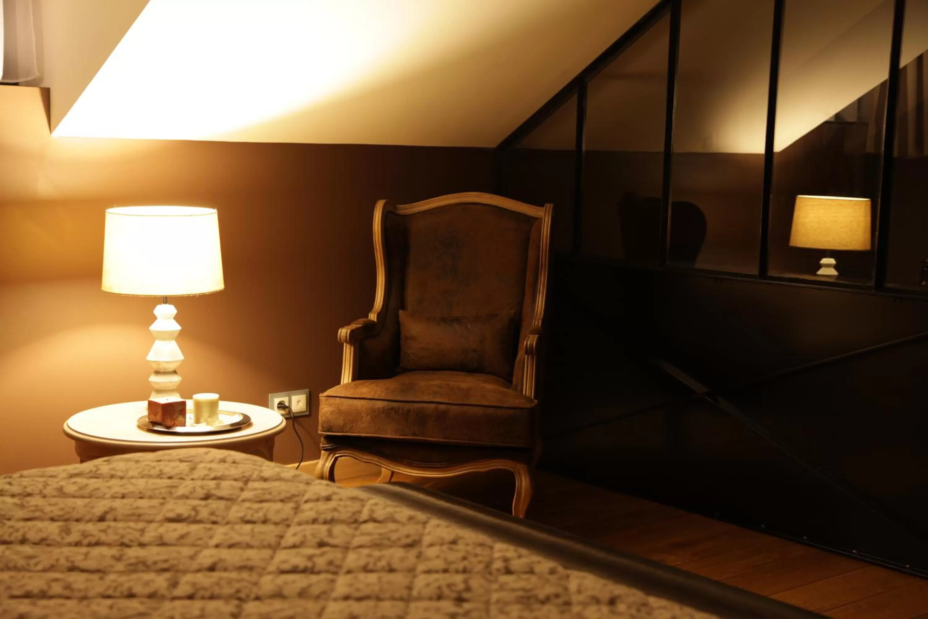 Seating Area in Champagne Domaine Sacret - AY